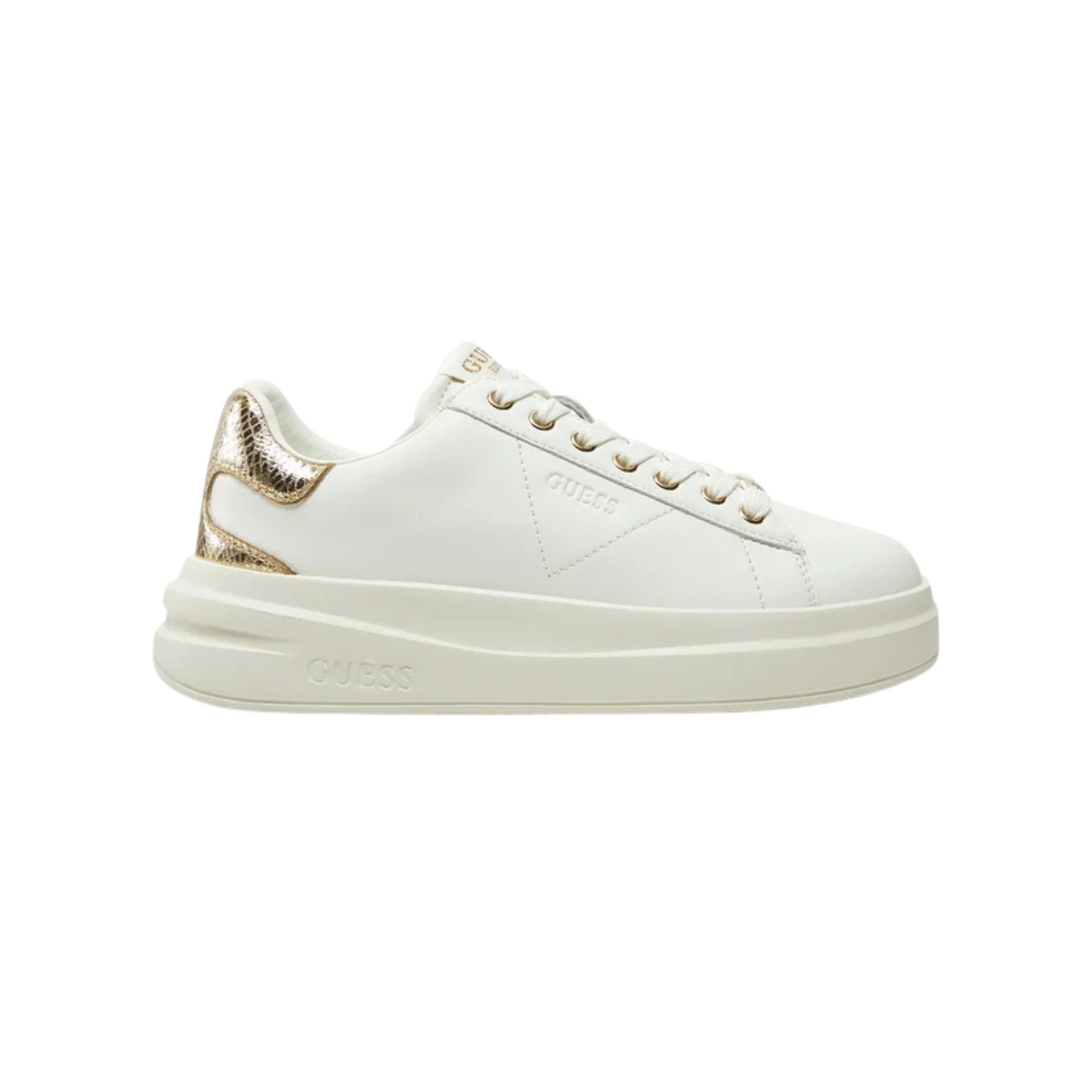 Guess Sneakers Donna Elbina con inserto retro dorato