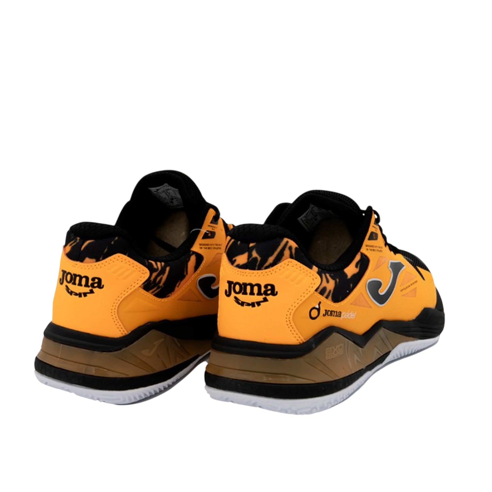 Scarpa Uomo Spin 2508 Arancione, da Padel, con tomaia in mesh