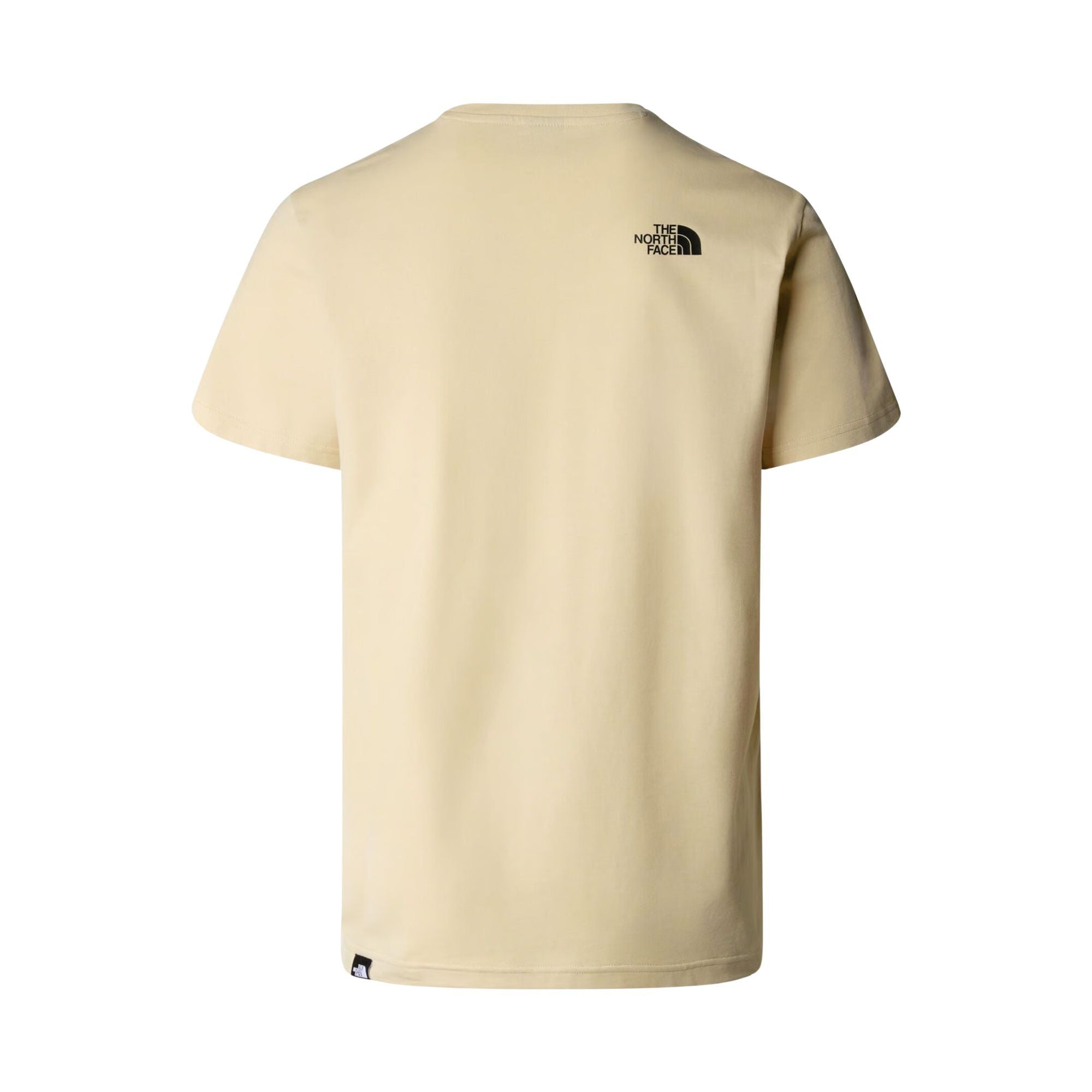 T-shirt Uomo a girocollo, con doppia stampa logo nera e maniche corte