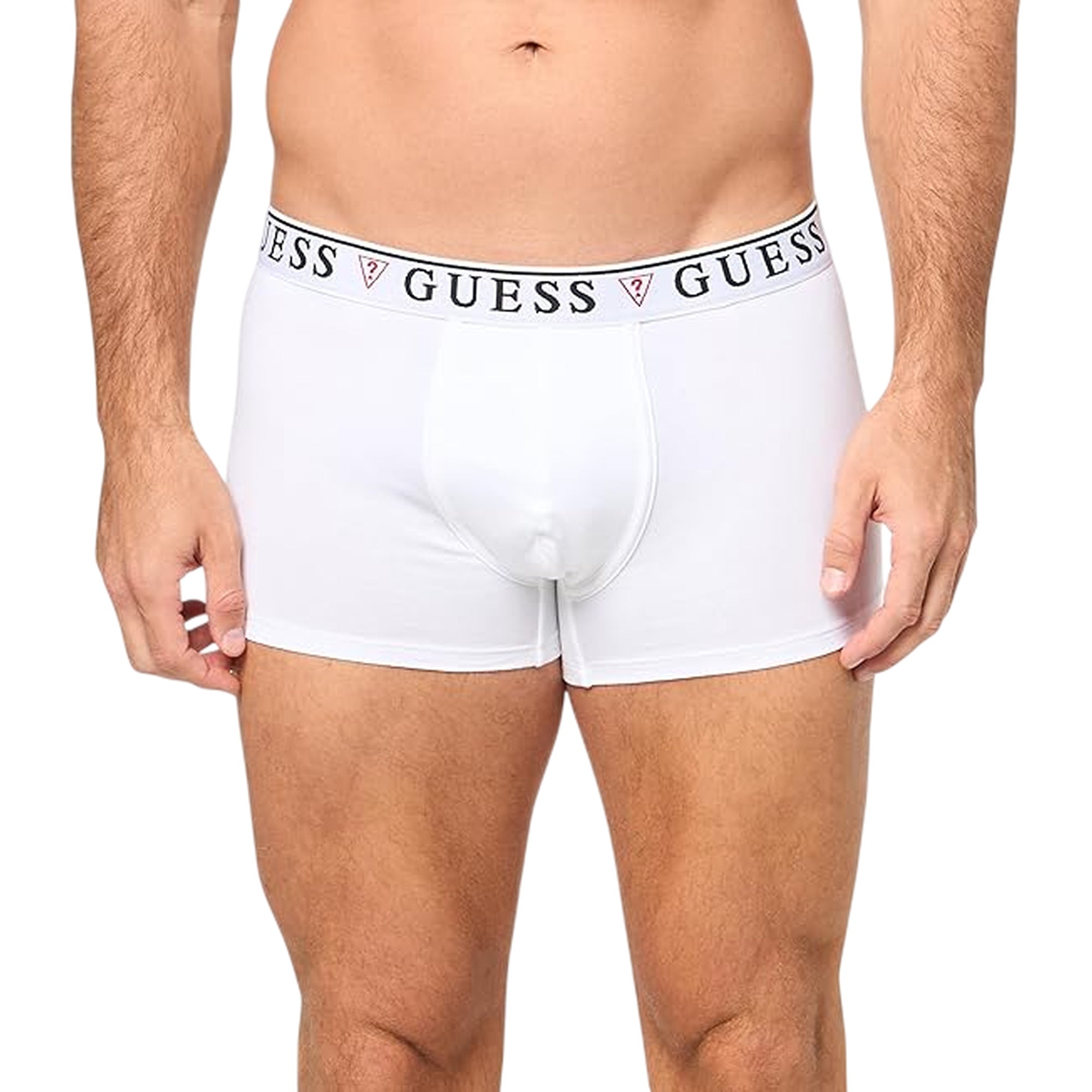 Boxer Uomo pack da 3 tinta unita bianca