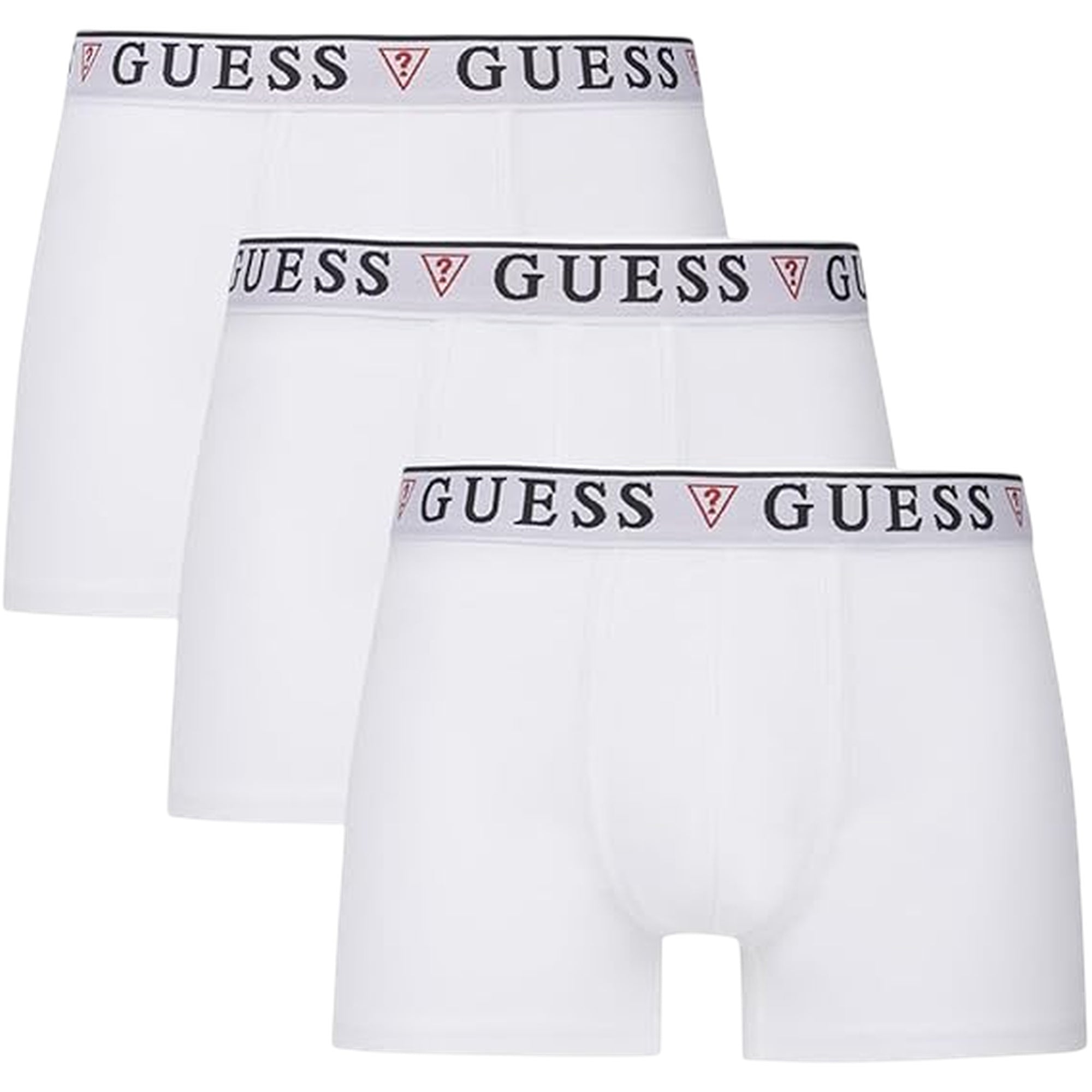 Boxer Uomo pack da 3 tinta unita bianca