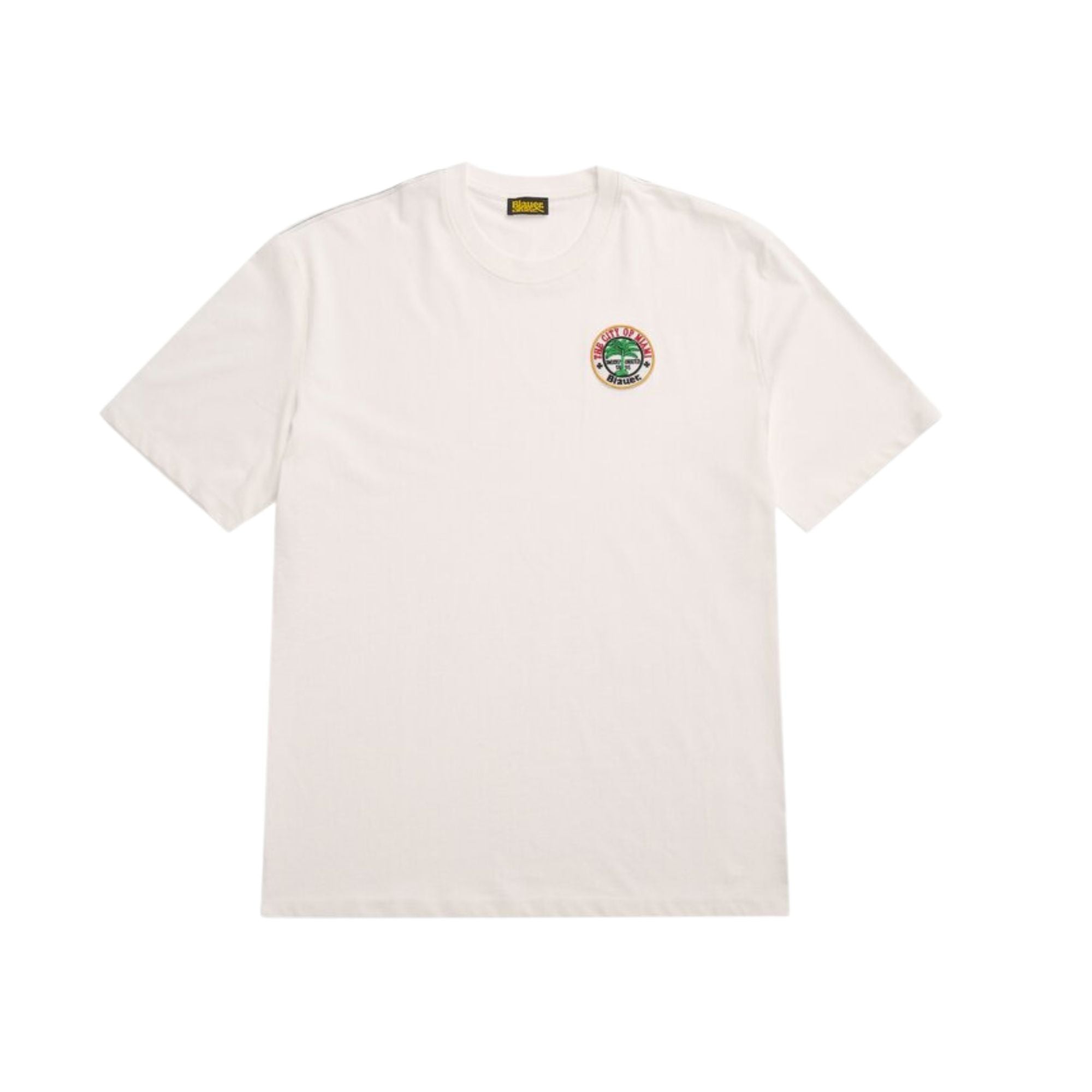 T-shirt Uomo Miami Addington a girocollo, con patch logo