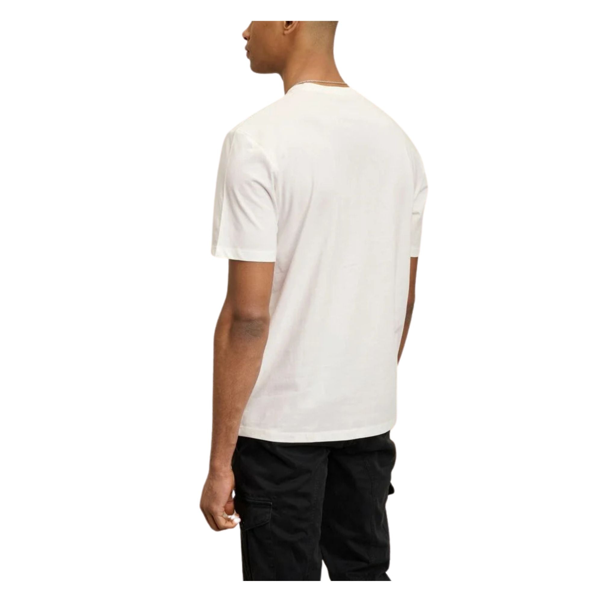 T-shirt Uomo Miami Addington a girocollo, con patch logo