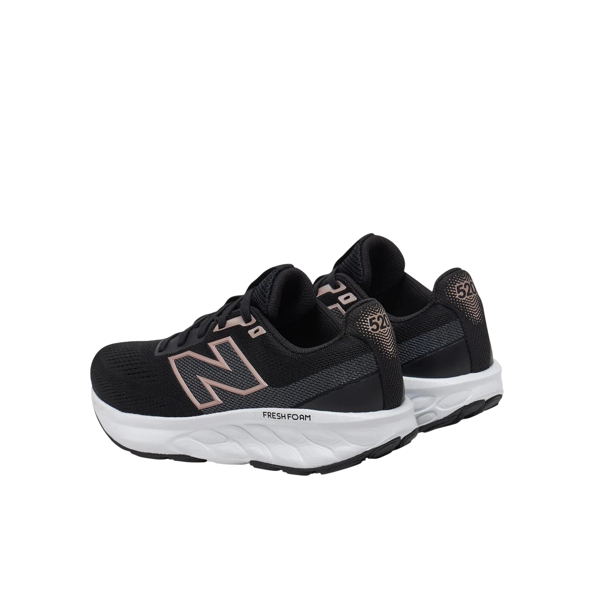 Scarpa Donna Fresh Foam 520, con tomaia in mesh, con maxi logo