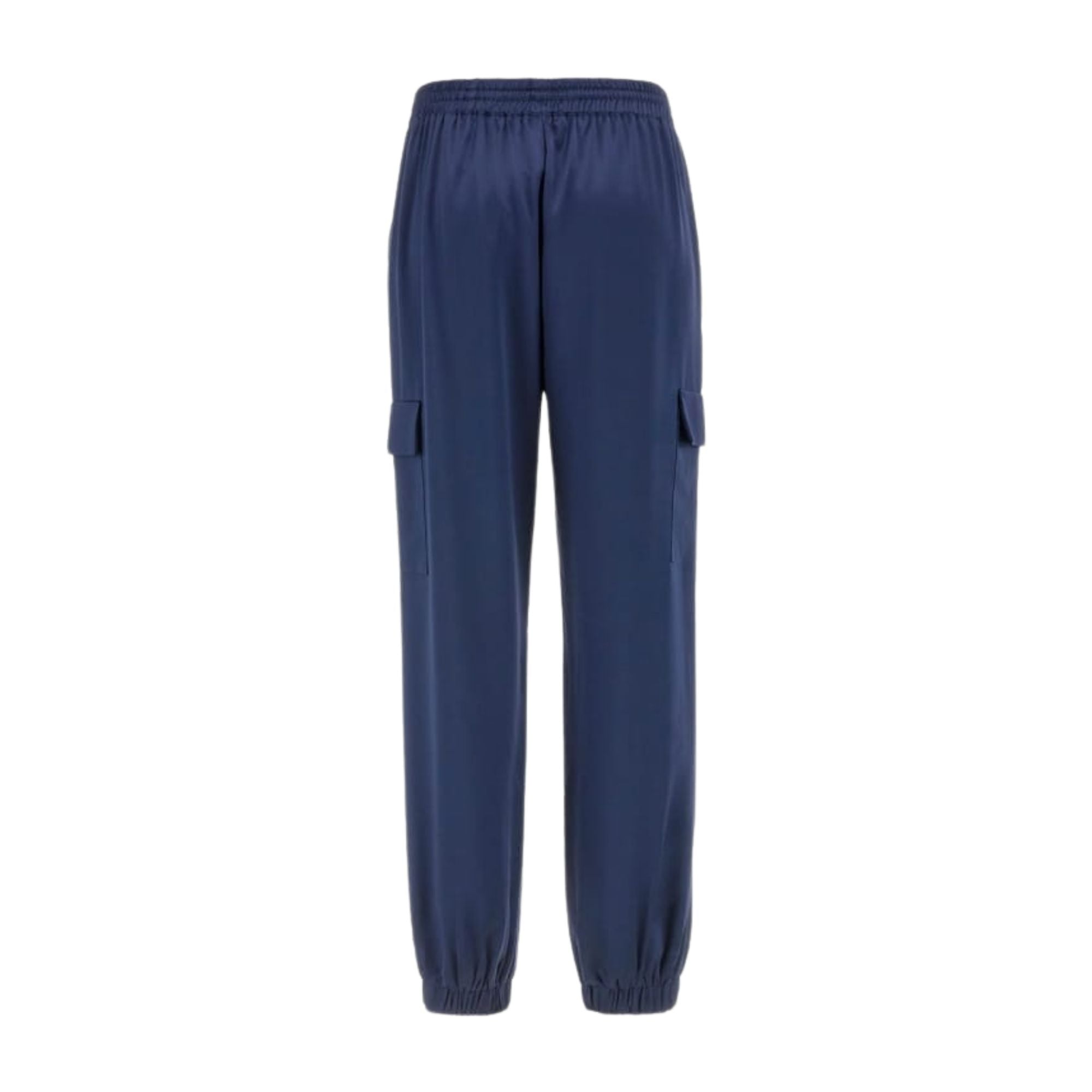 Guess Pantalone Donna modello New Marzia cargo Blu retro