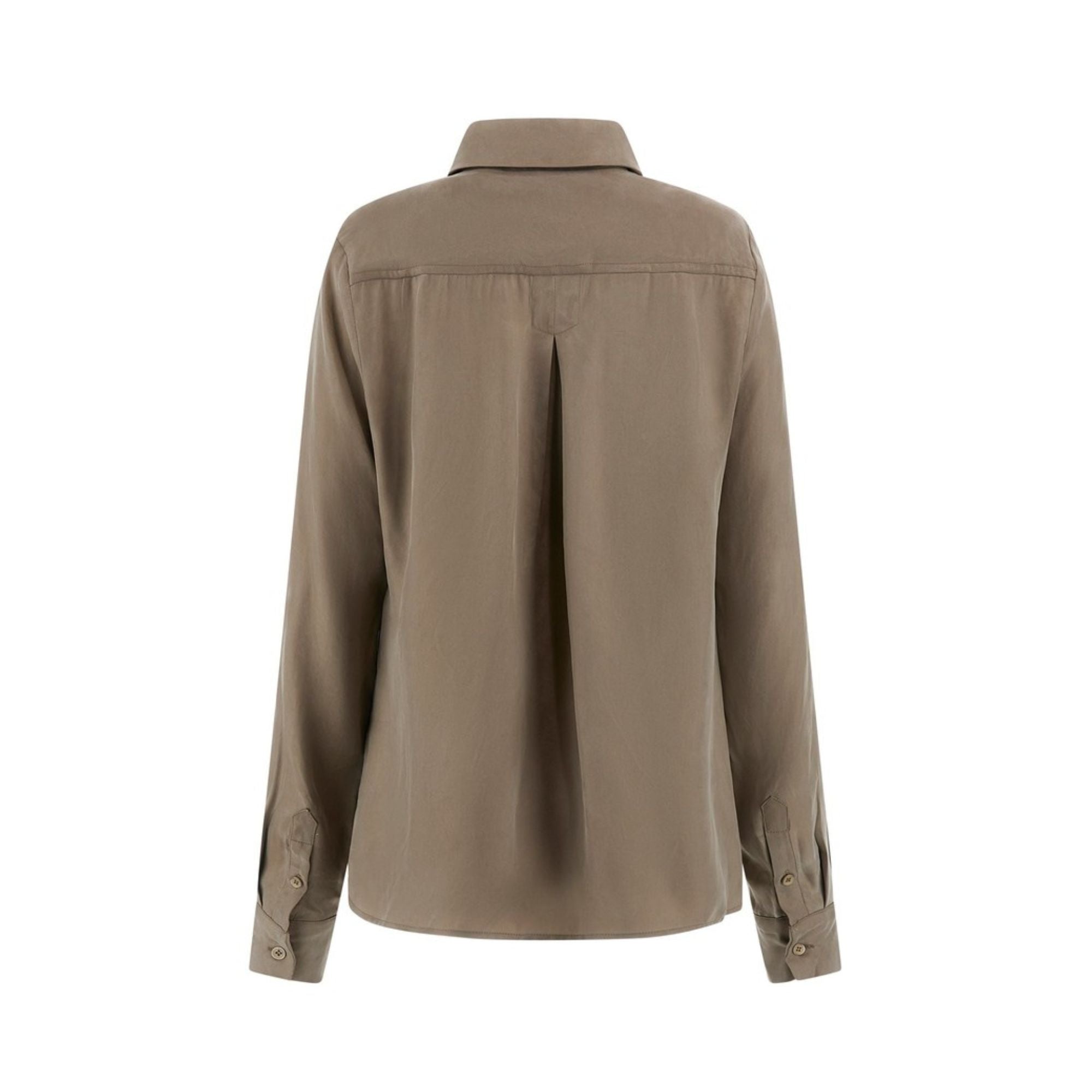 Camicia Donna con due taschine sul petto e colletto classico
