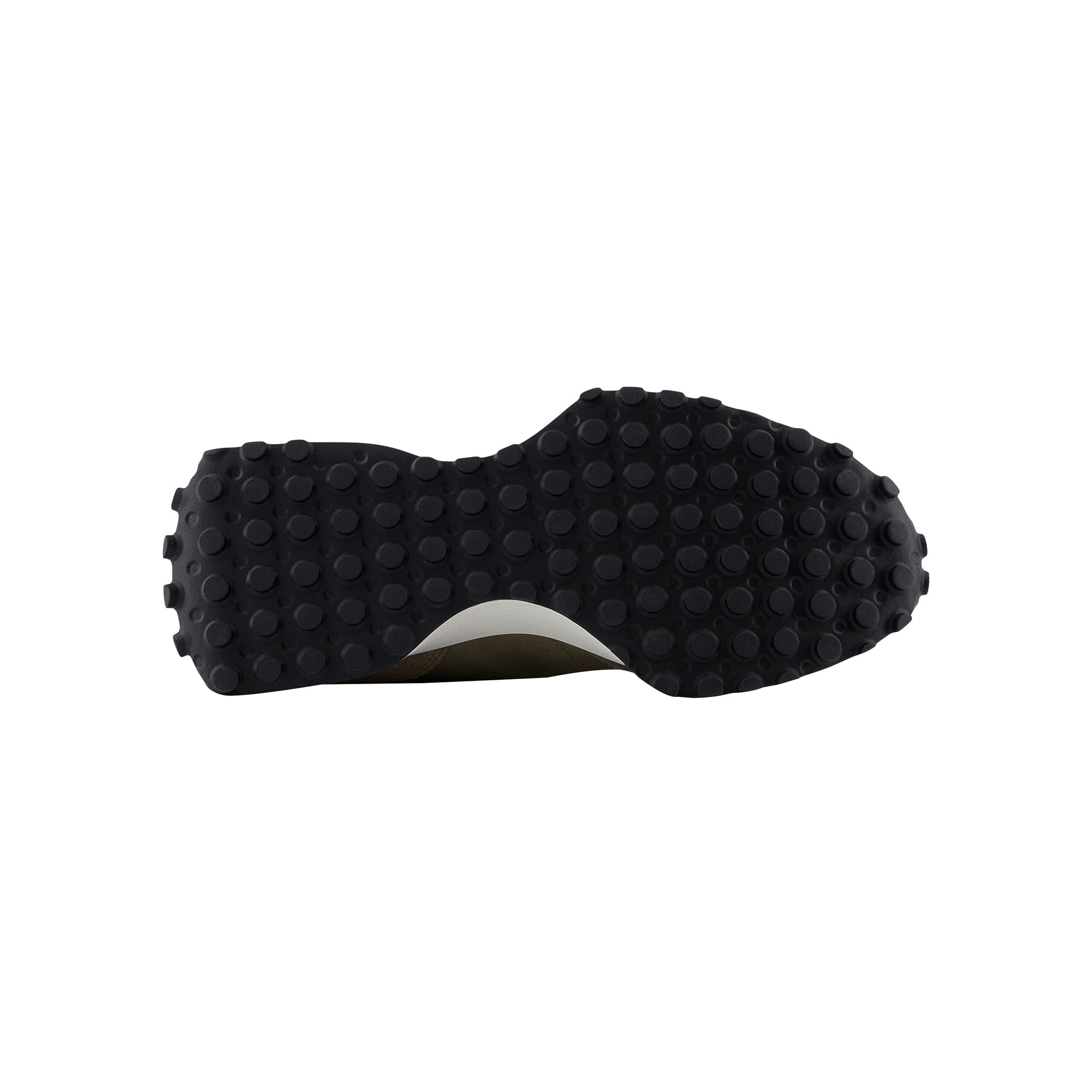 Sneakers Uomo basse 327 marrone con logo bianco