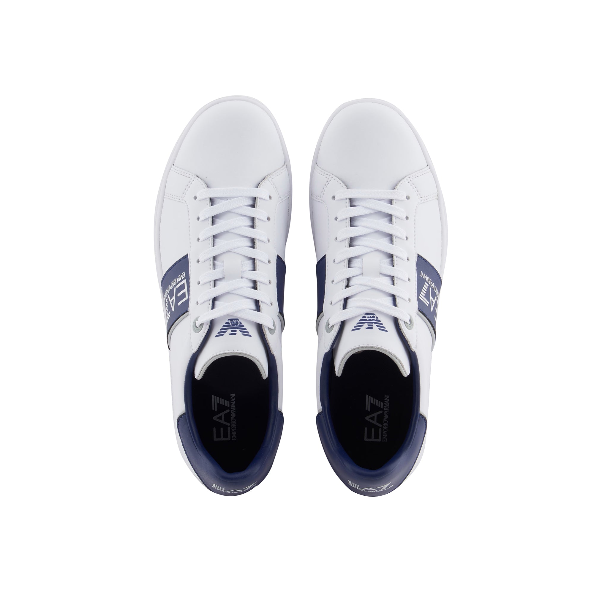 Sneakers Uomo con tomai in pelle, modello Classic Bianco