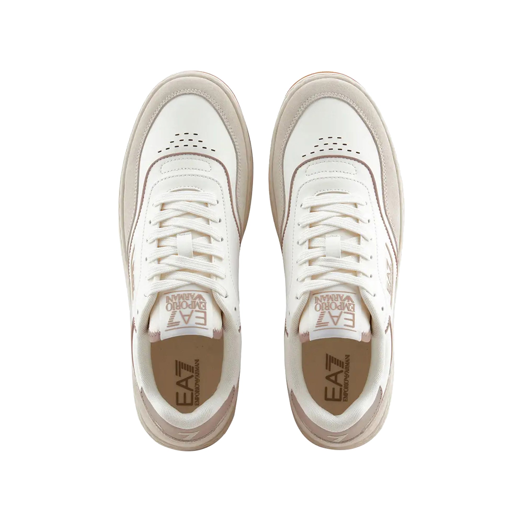 Sneakers Uomo con inserti scamosciati e logo laterale