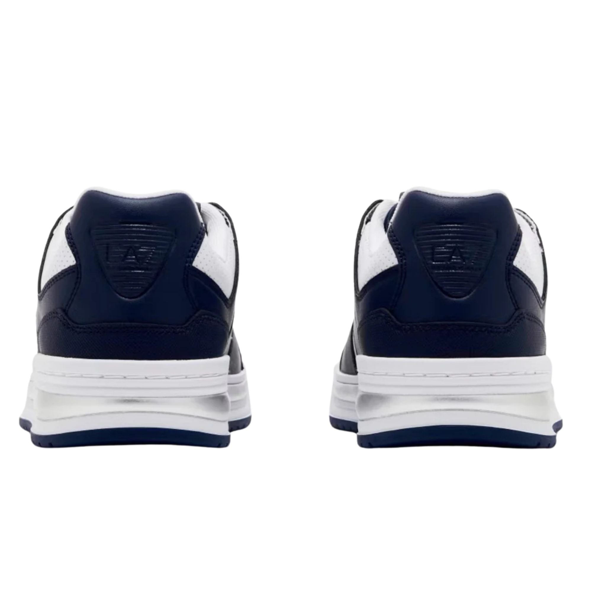 Sneakers Uomo Baseline in pelle Blu/Bianco