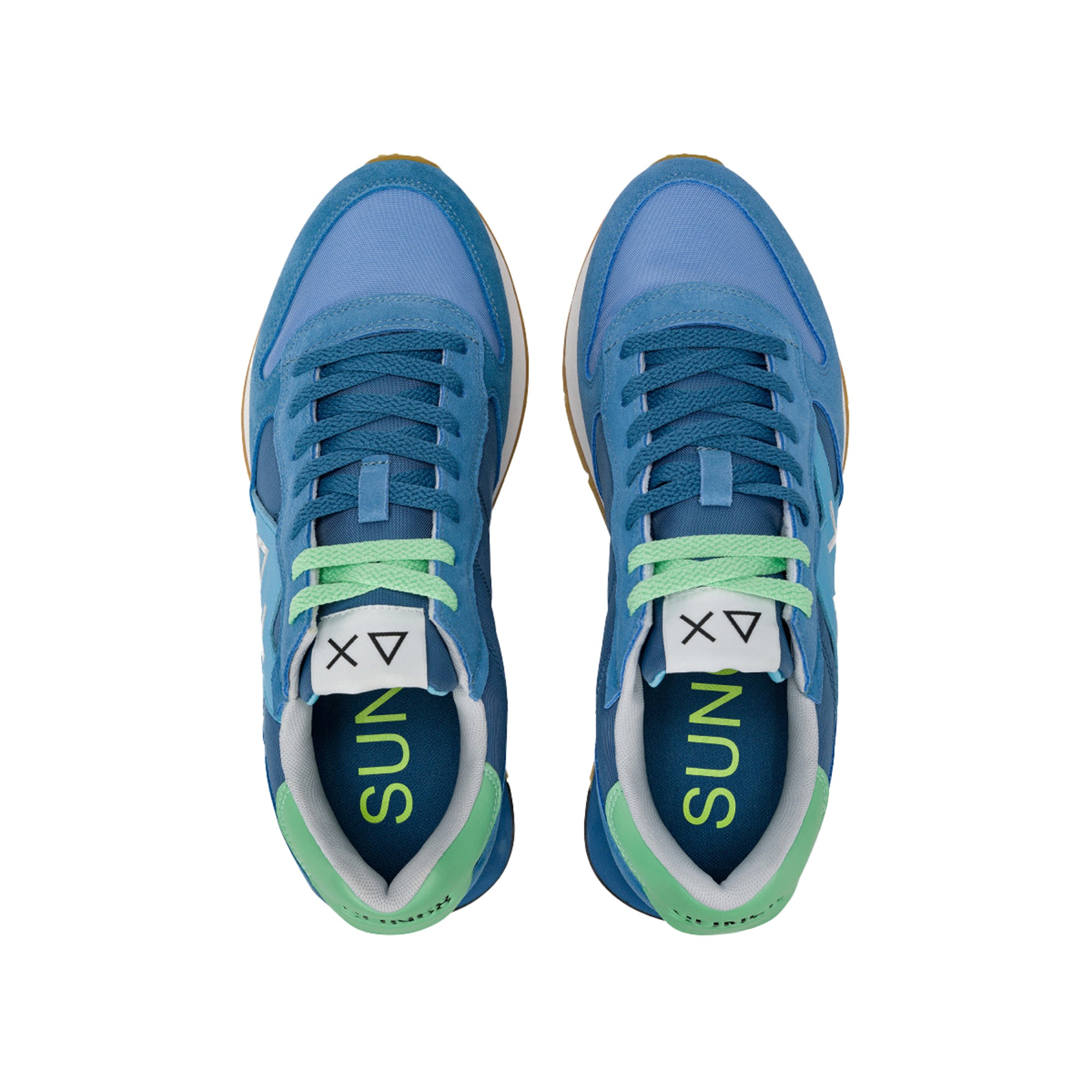Sneakers Uomo Jaki 2.0, con inserti scamosciati, suola bicolore e logo laterale