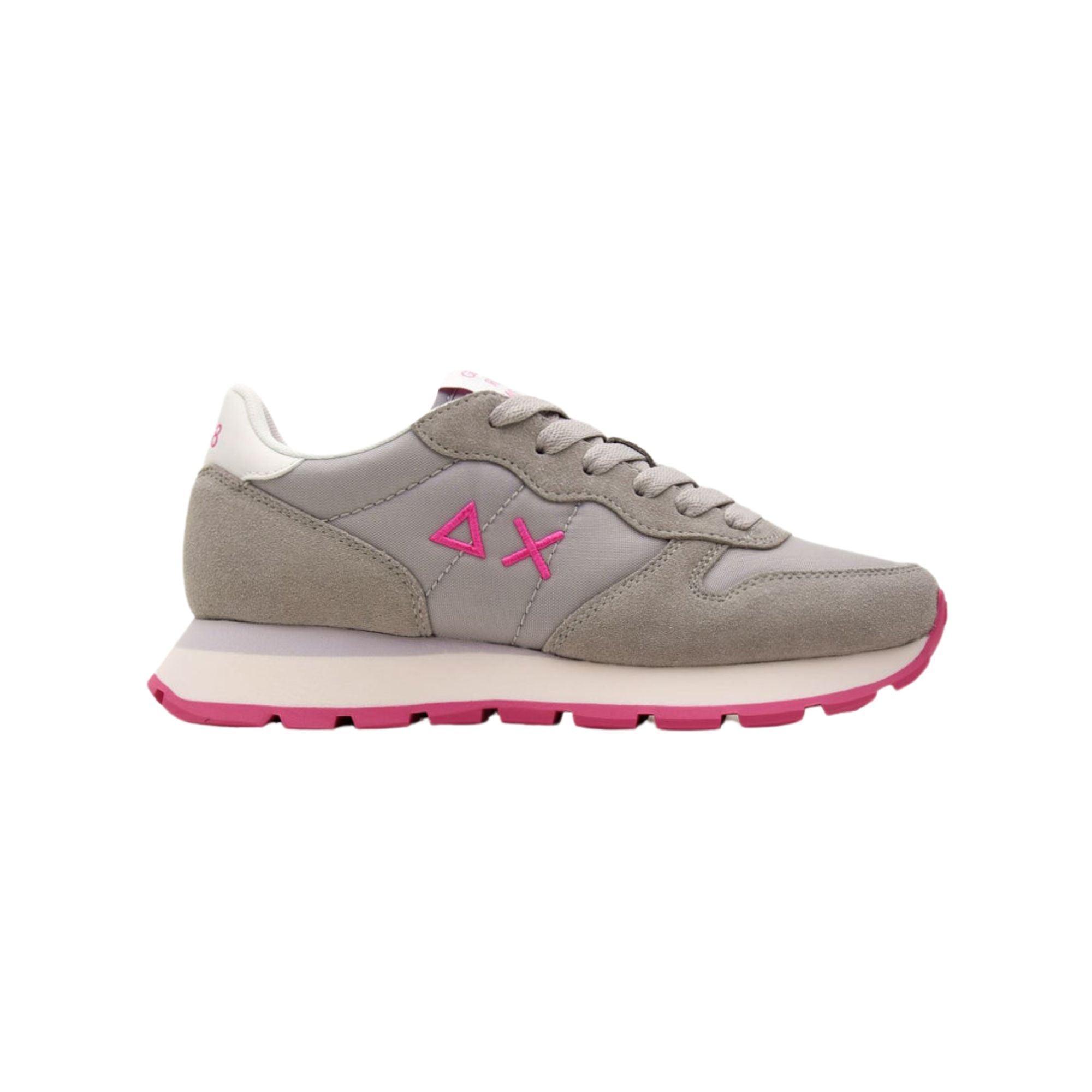 Sneakers Basse Donna Ally Solid Nylon Grigio