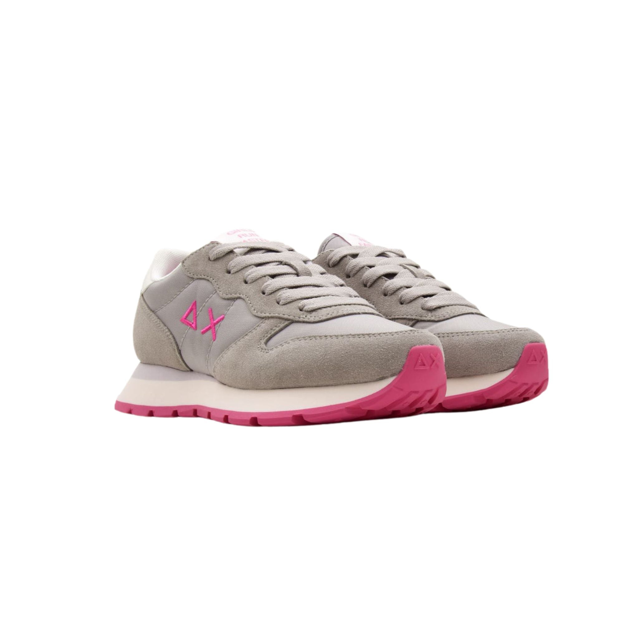 Sneakers Basse Donna Ally Solid Nylon Grigio