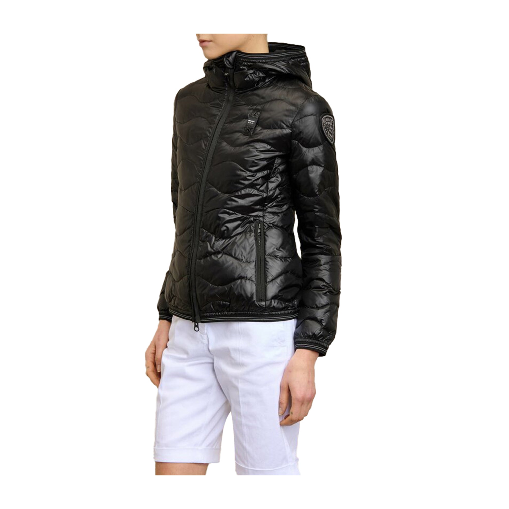 Piumino Donna corto Camelia Nero