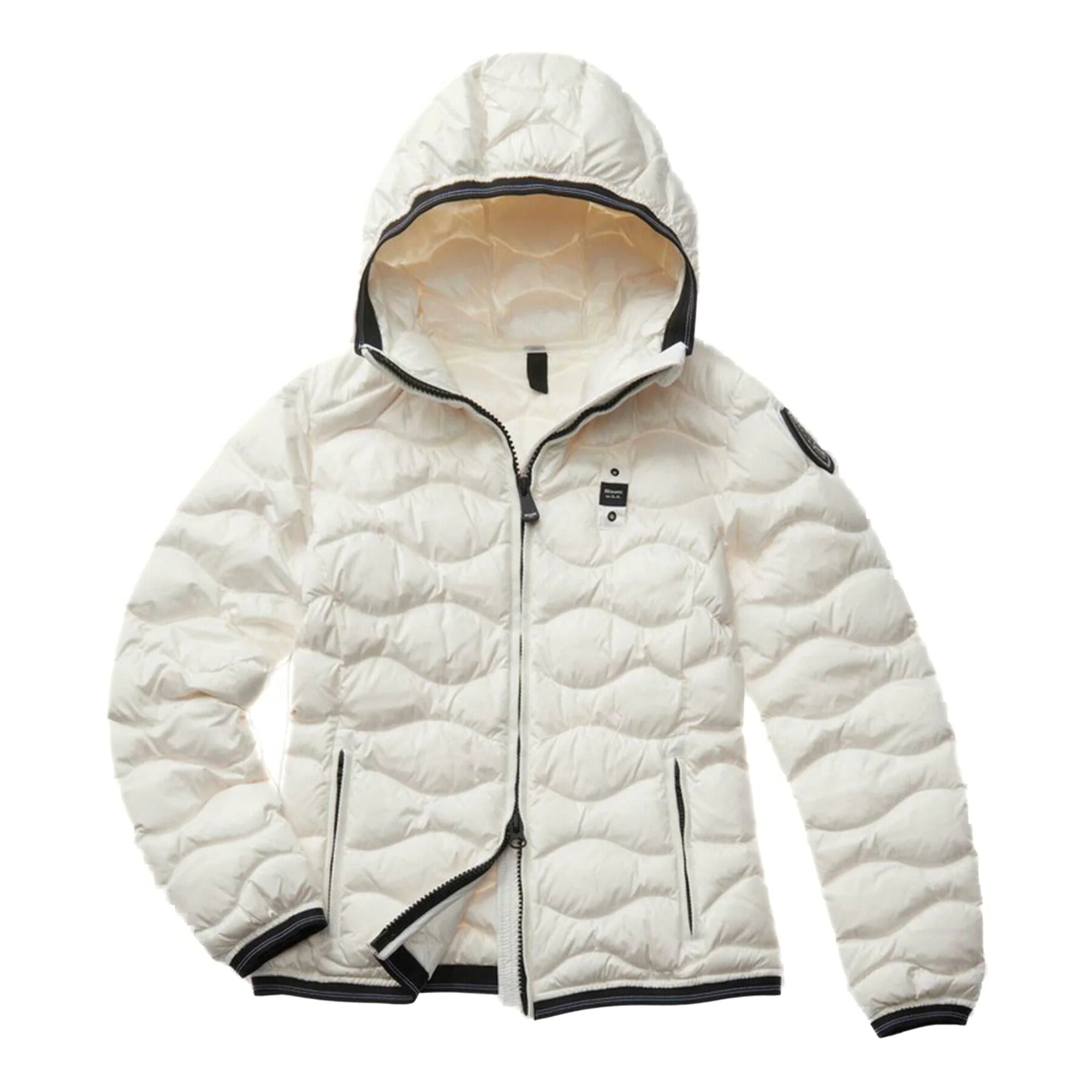 Piumino Donna corto Camelia Bianco