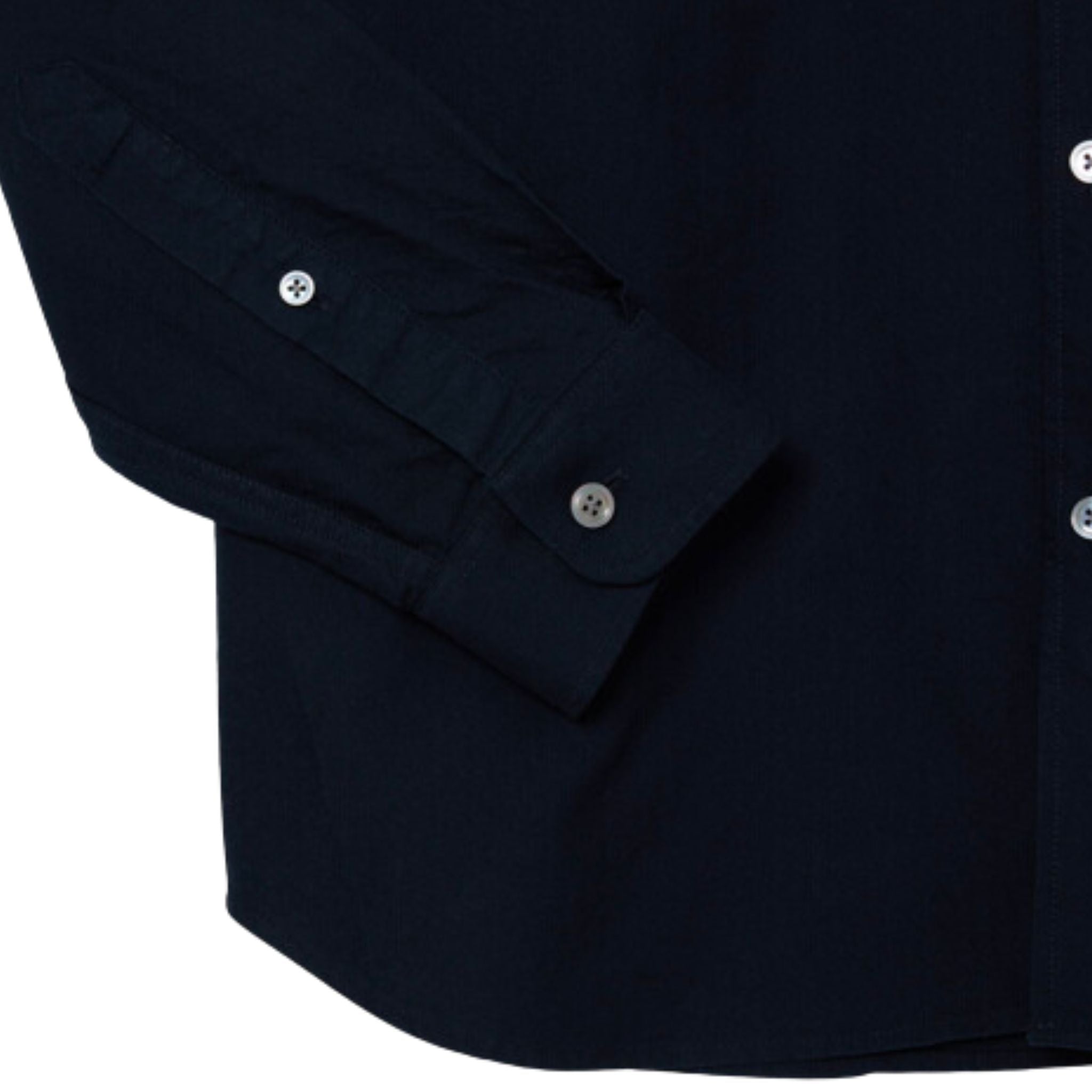 Camicia Uomo in tinta unita con taglio dritto dettaglio polsino