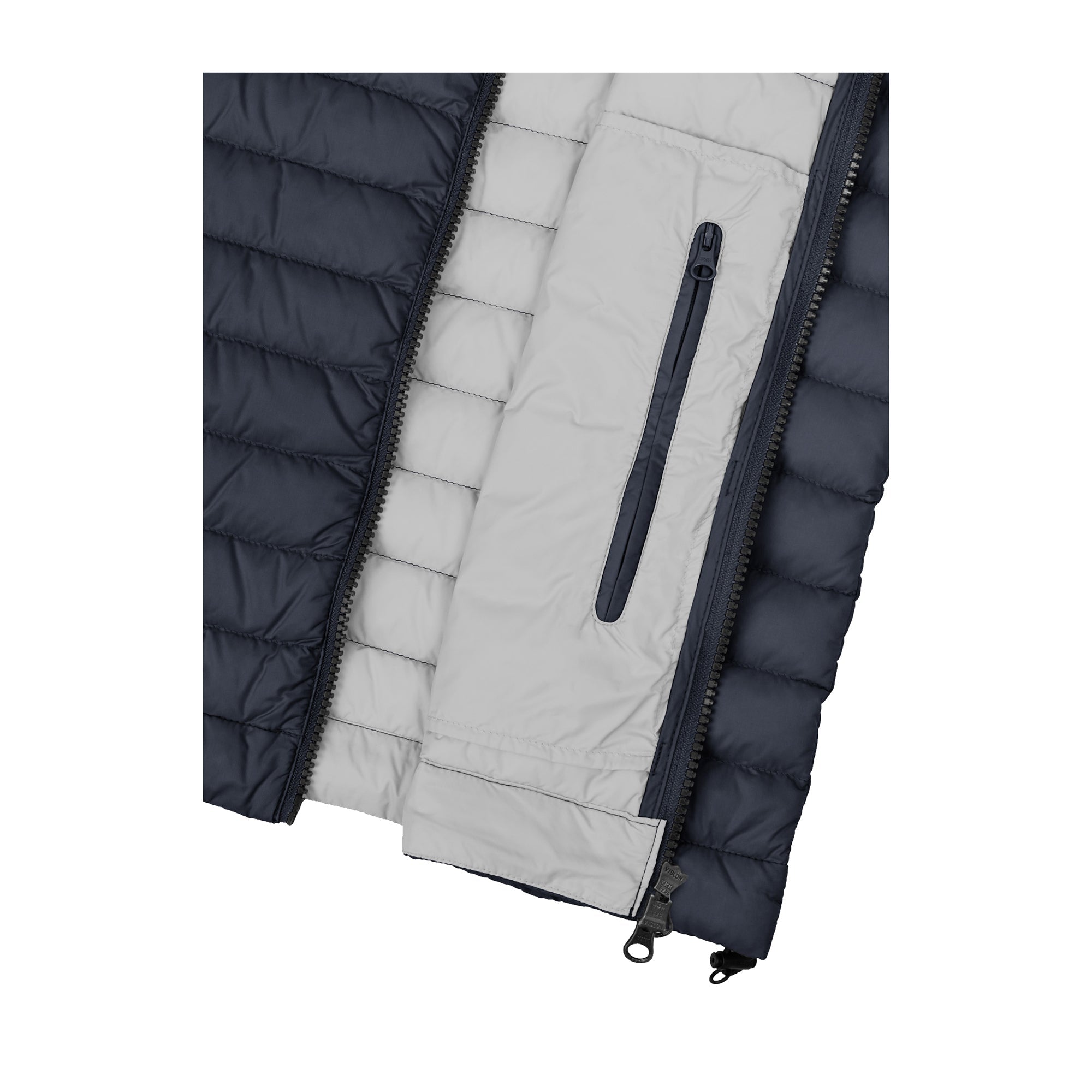 Gilet Uomo leggero con impunture orizzontali