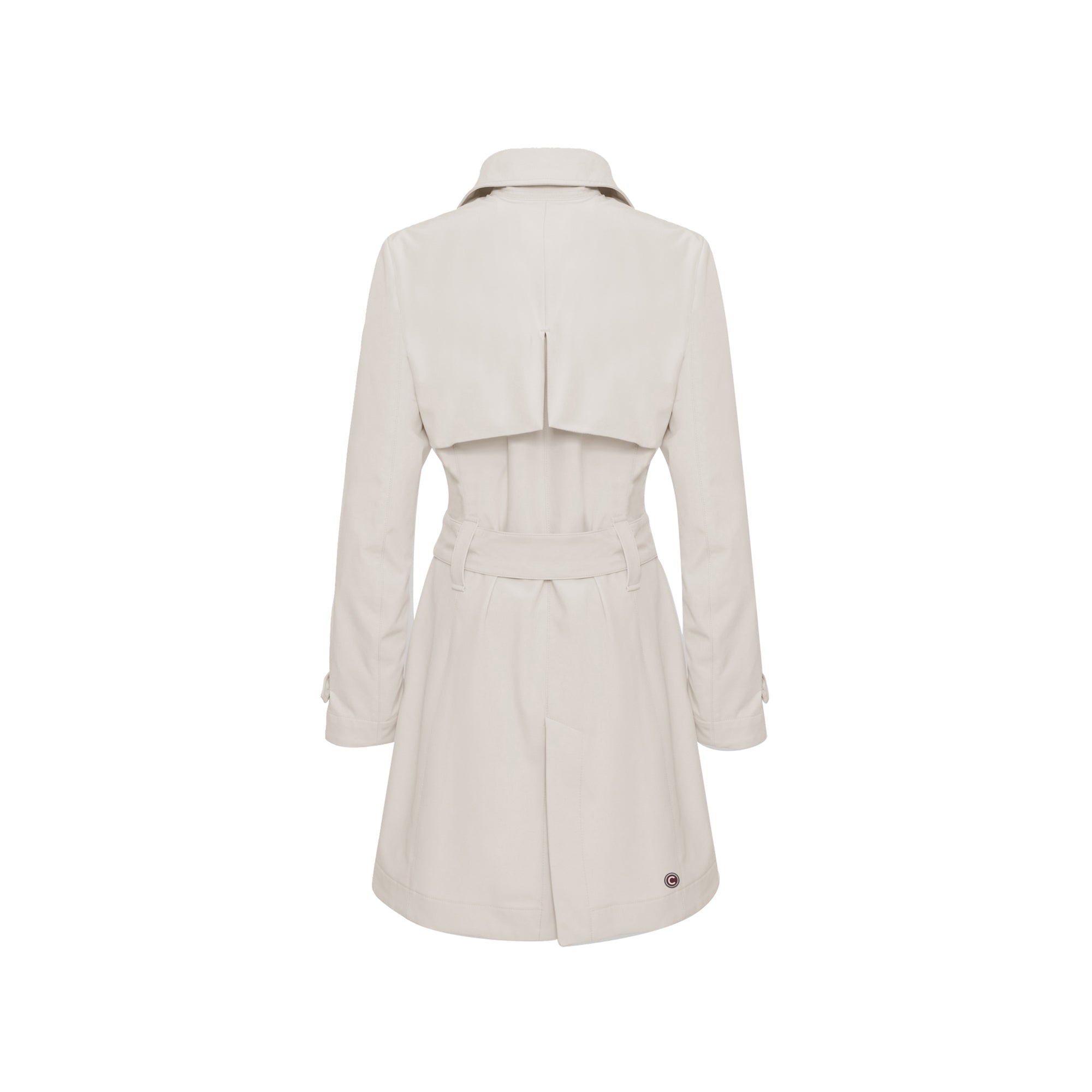 Trench Donna lungo doppiopetto Beige