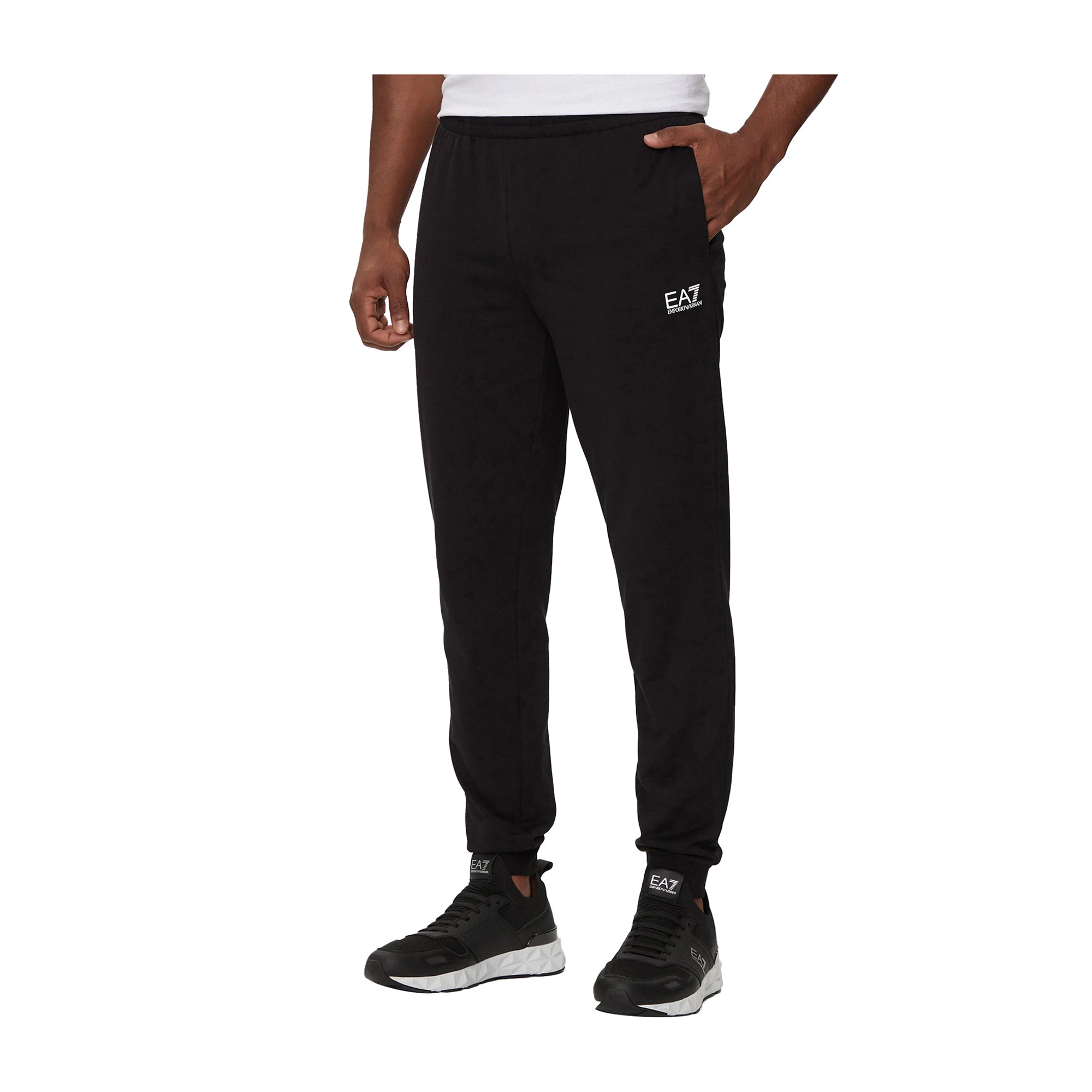 Tuta Uomo Sporty Core Identity pantaloni su modello