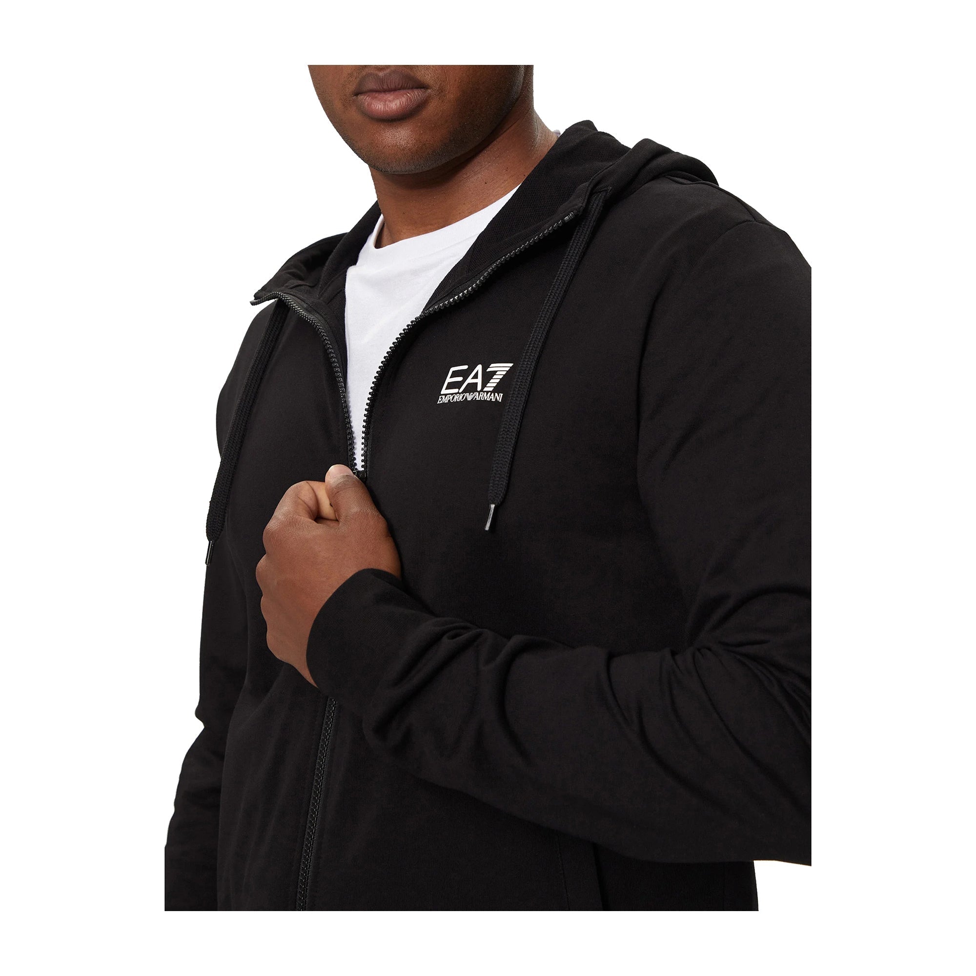 Tuta Uomo Sporty Core Identity modello ravvicinato