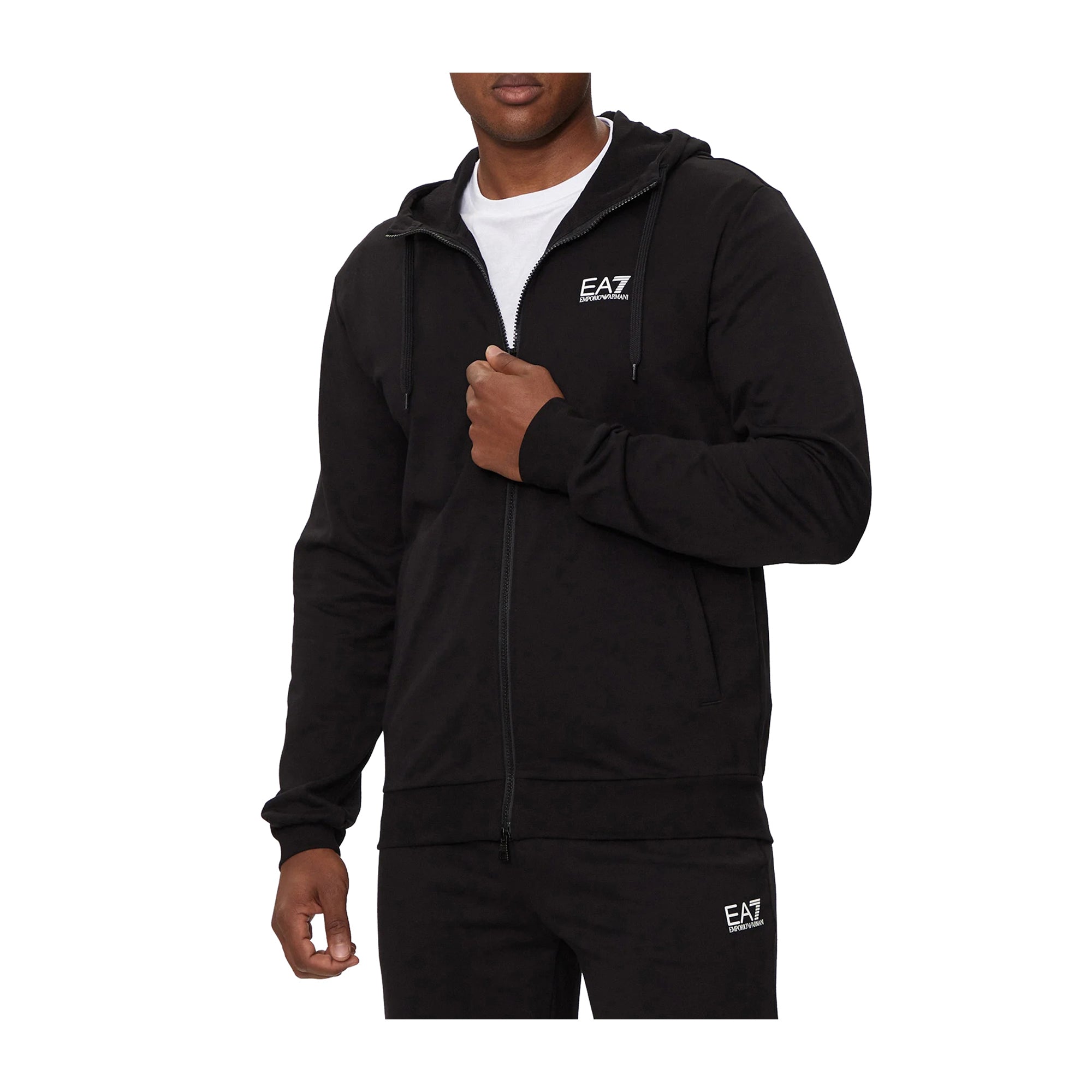 Tuta Uomo Sporty Core Identity felpa su modello