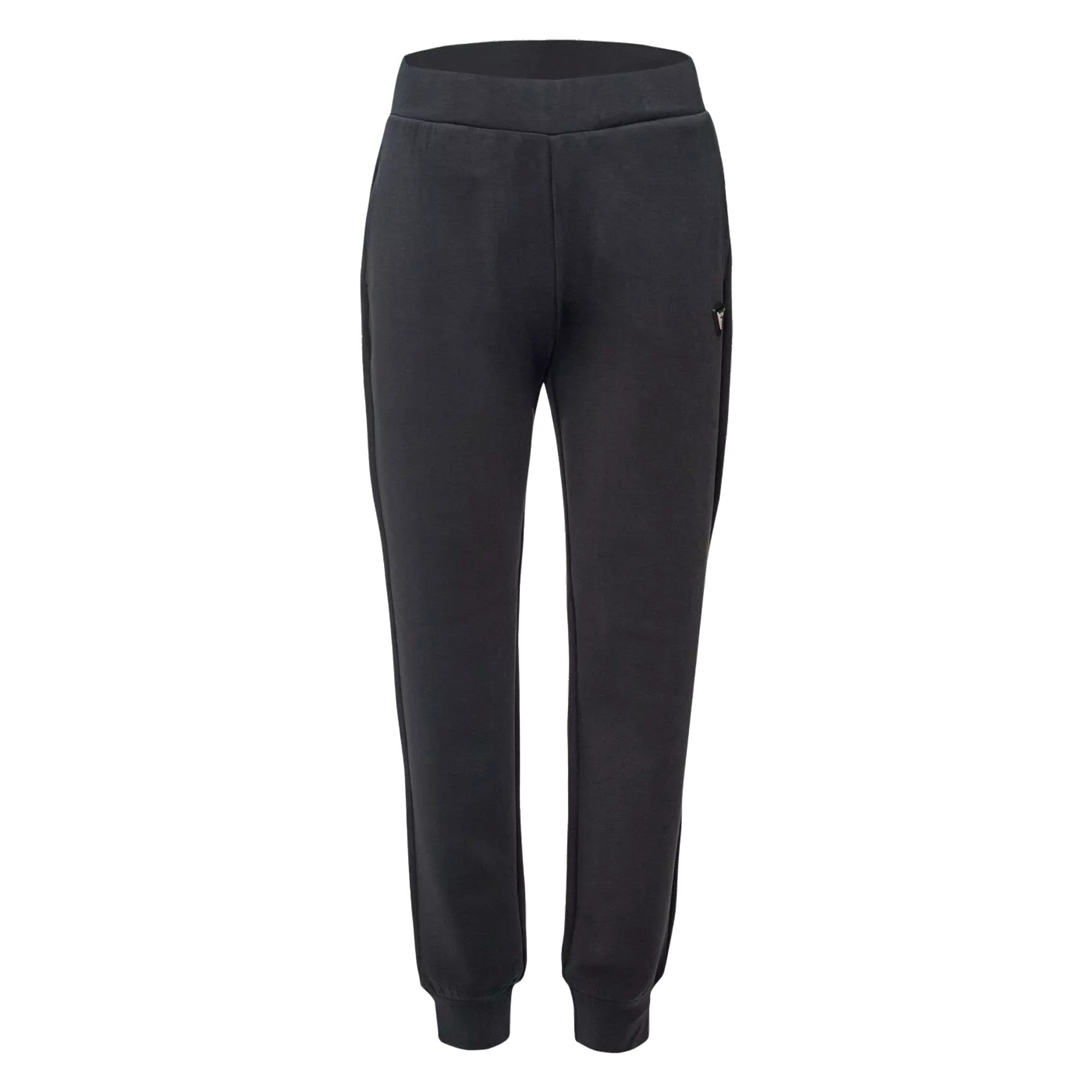 Pantaloni jogger Donna con logo Nero