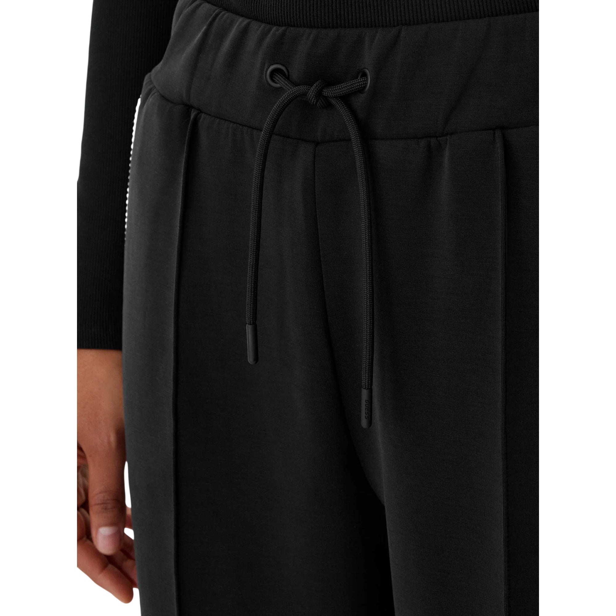 Pantalone tuta donna regular fit con strass