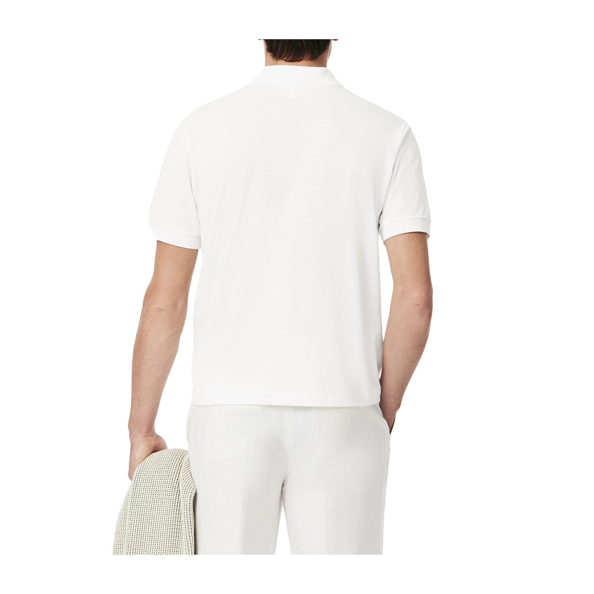 Polo Uomo Ultra Light con logo modello retro