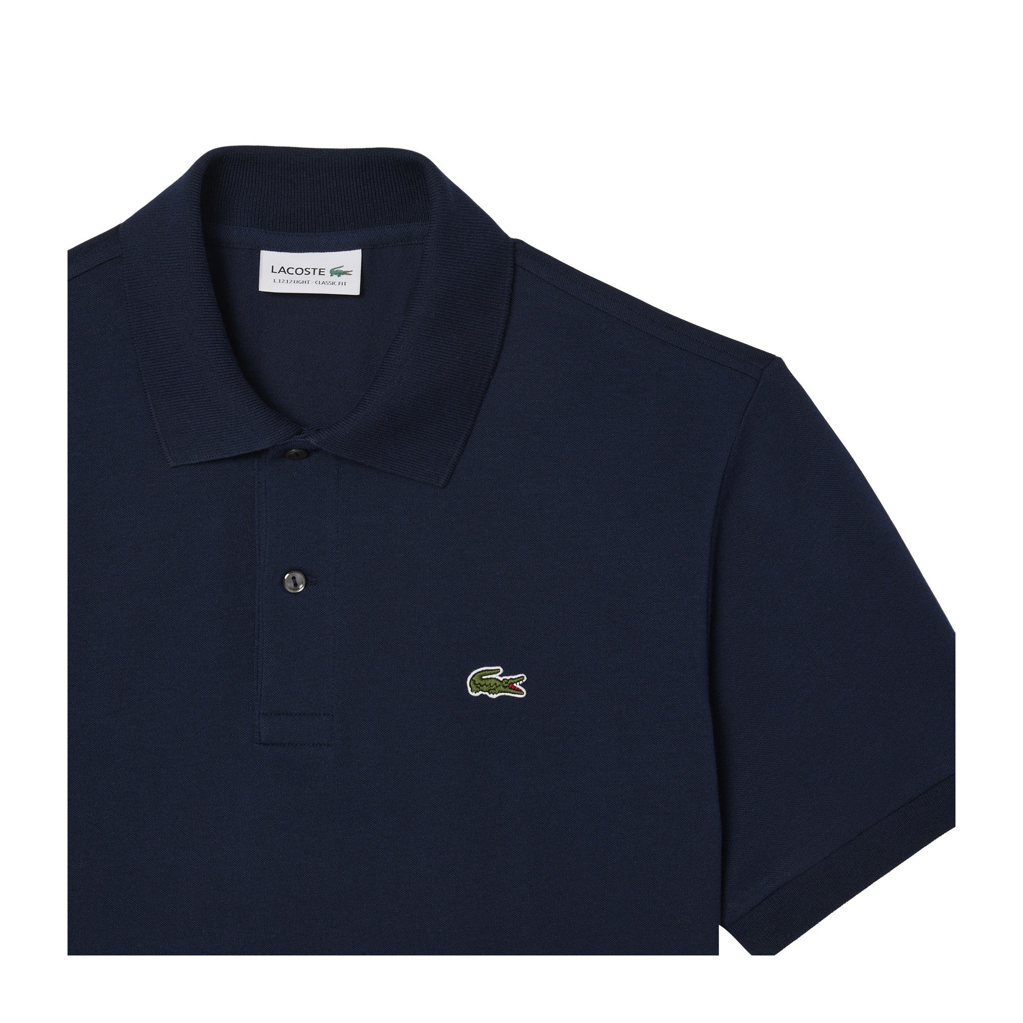 Polo Uomo Classic fit Light Blu dettaglio