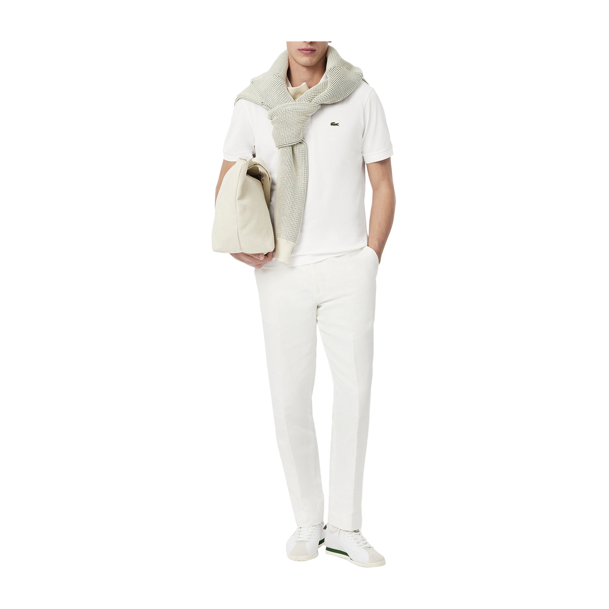 Polo Uomo Ultra Light con logo modello intero frontale