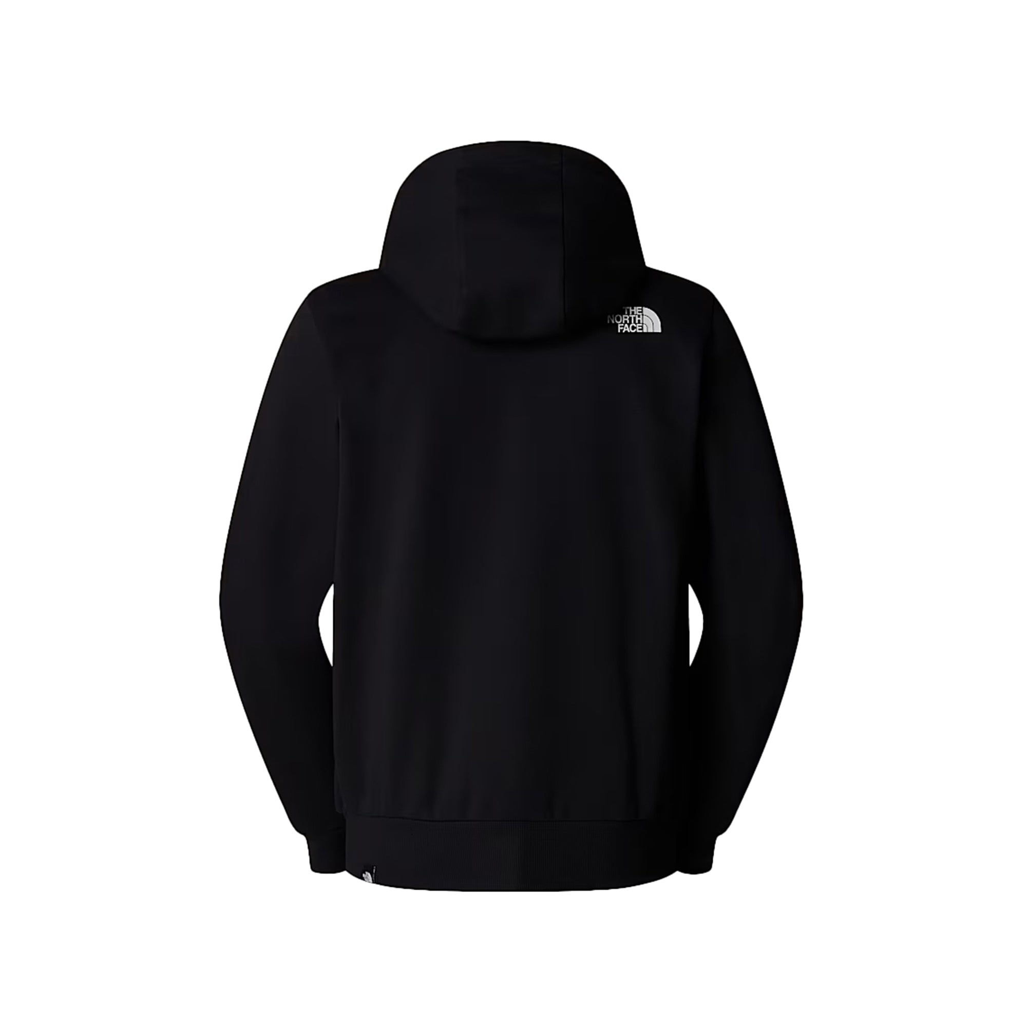 Felpa Uomo Simple Dome con zip nero retro