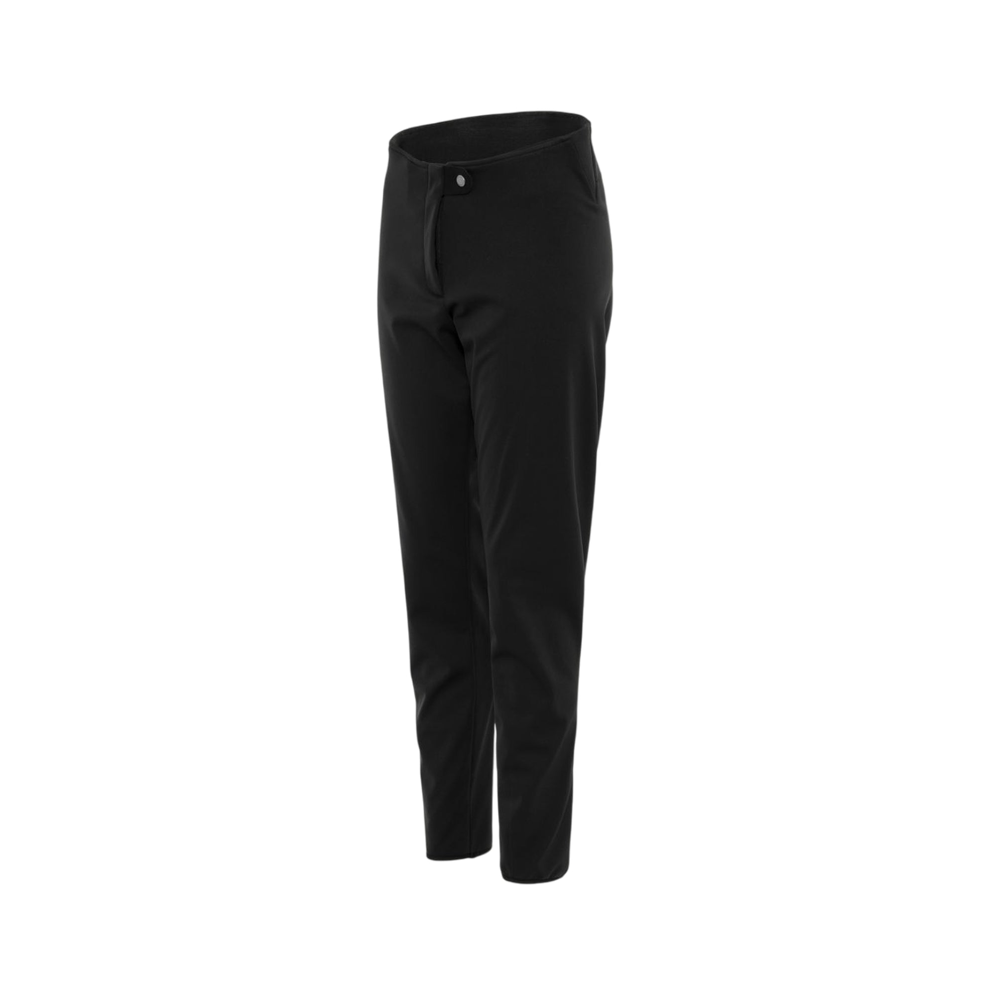 Leggings da Sci Donna in softshell tecnico nero