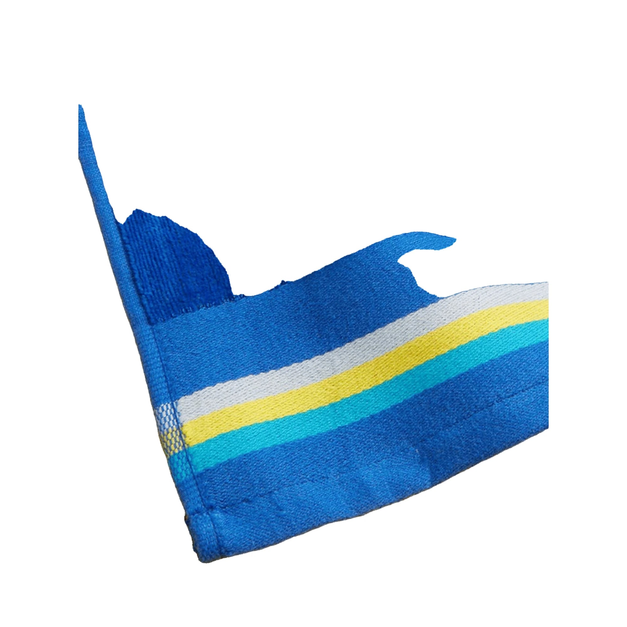 SUNDEK Telo Mare Classic Bluette con Logo Jacquard