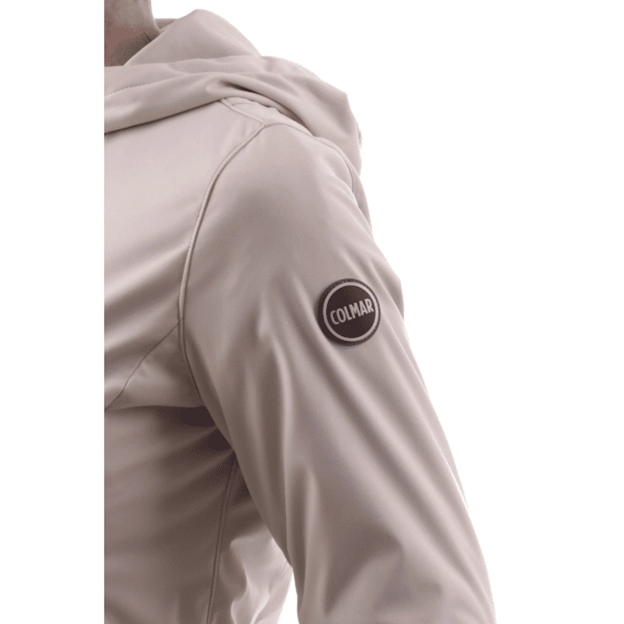 COLMAR Giacca Impermeabile Beige da Donna con Cappuccio
