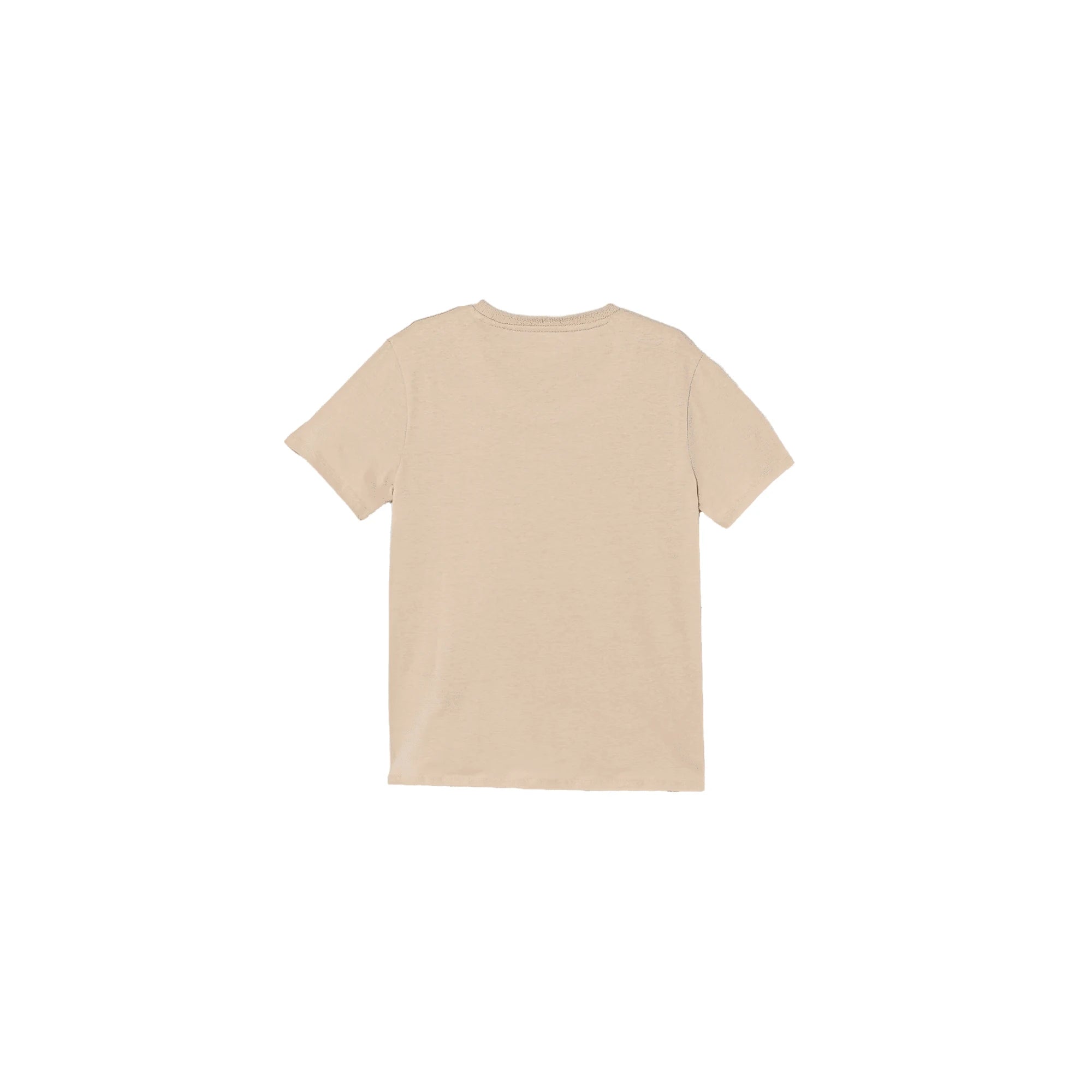 GUESS T-shirt da Bambino in Cotone Tinta Unita Beige
