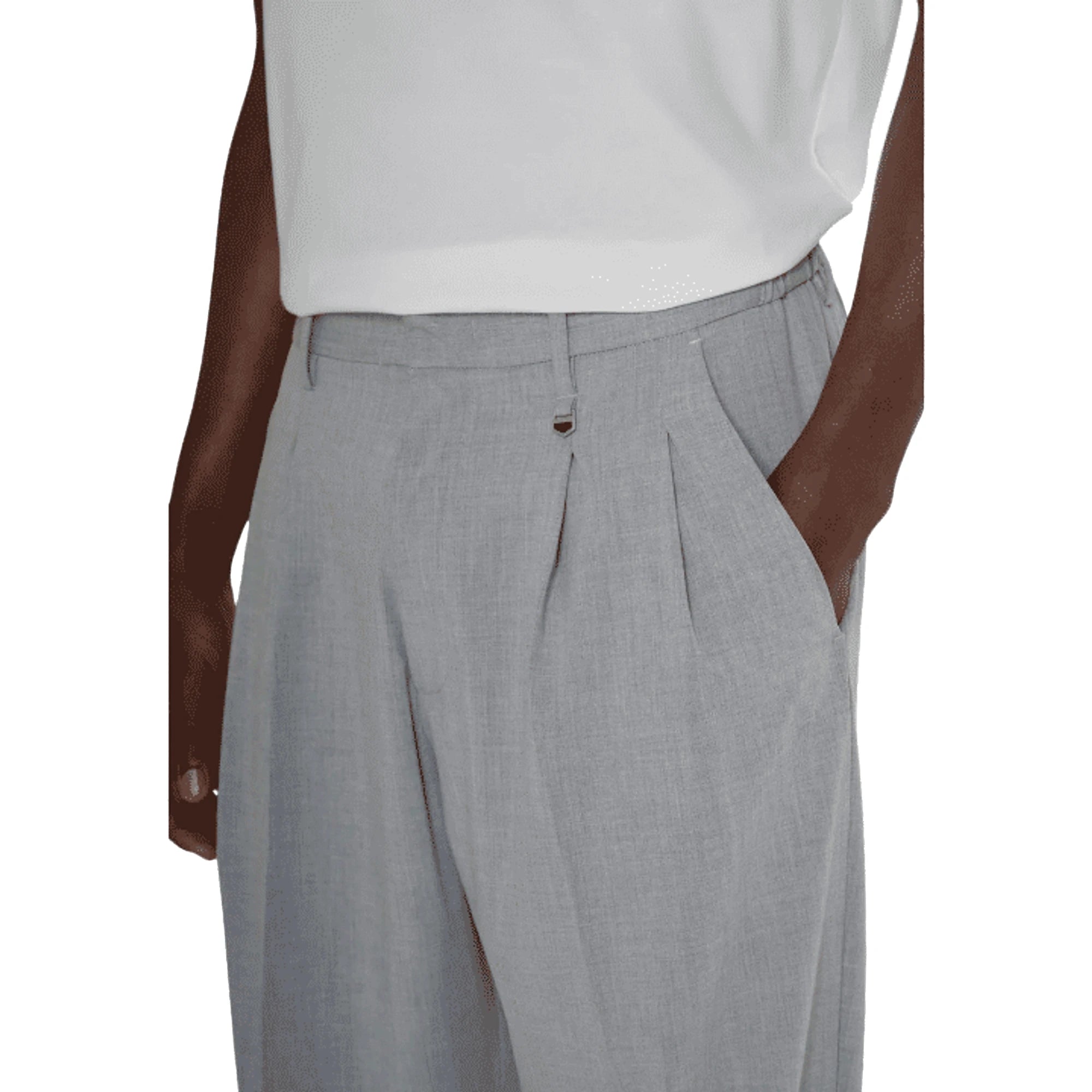 ANTONY MORATO Pantaloni LEON WIDE LEG FIT Uomo Grigi