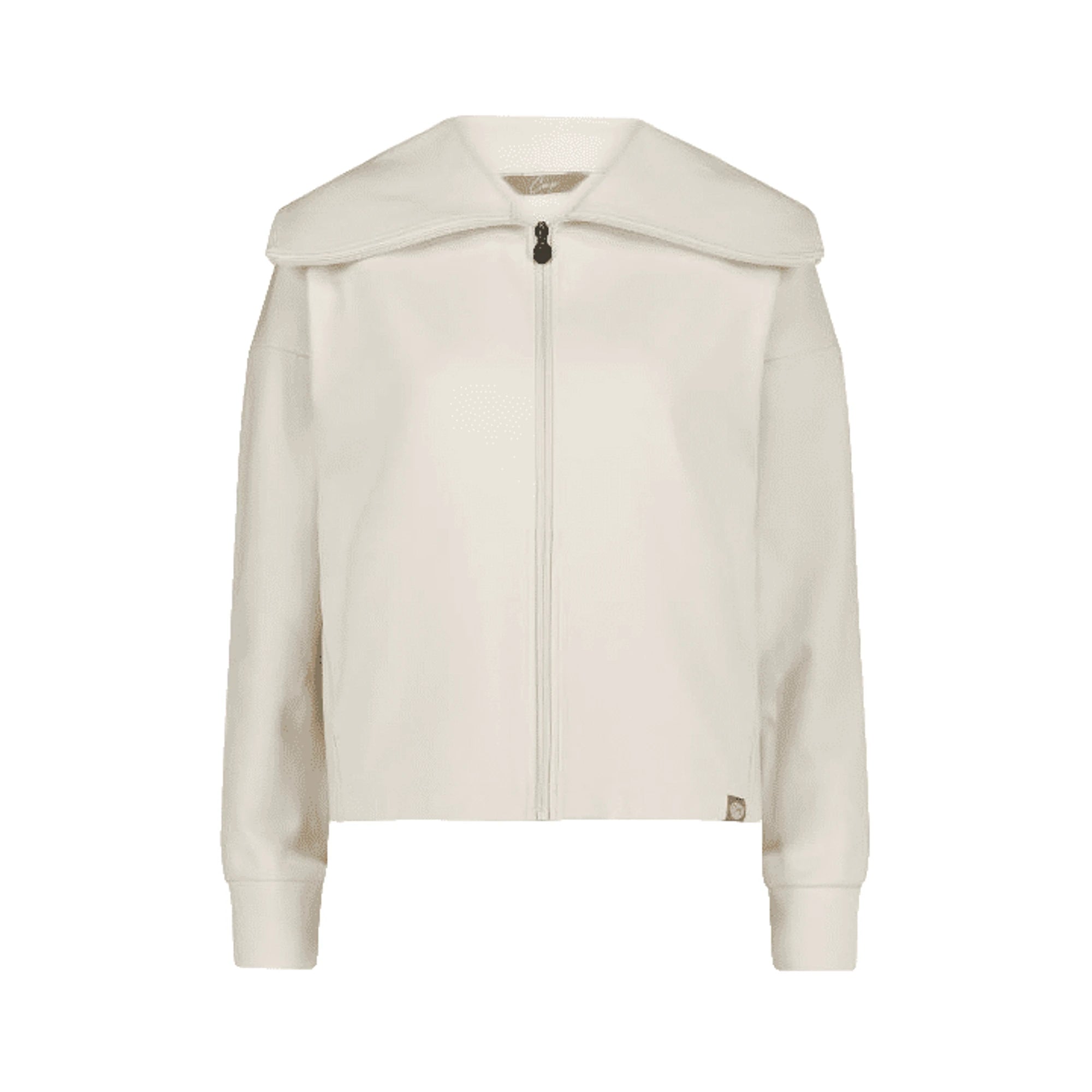 CMP Giacca Donna in Maglia Interlock con Zip e Polsini