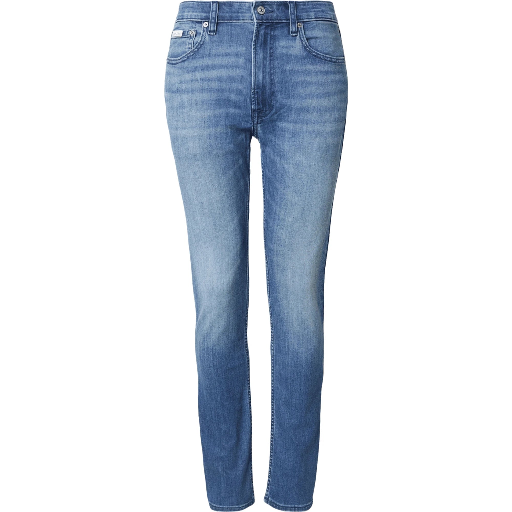 CALVIN KLEIN Jeans Skinny Uomo Denim Elasticizzato