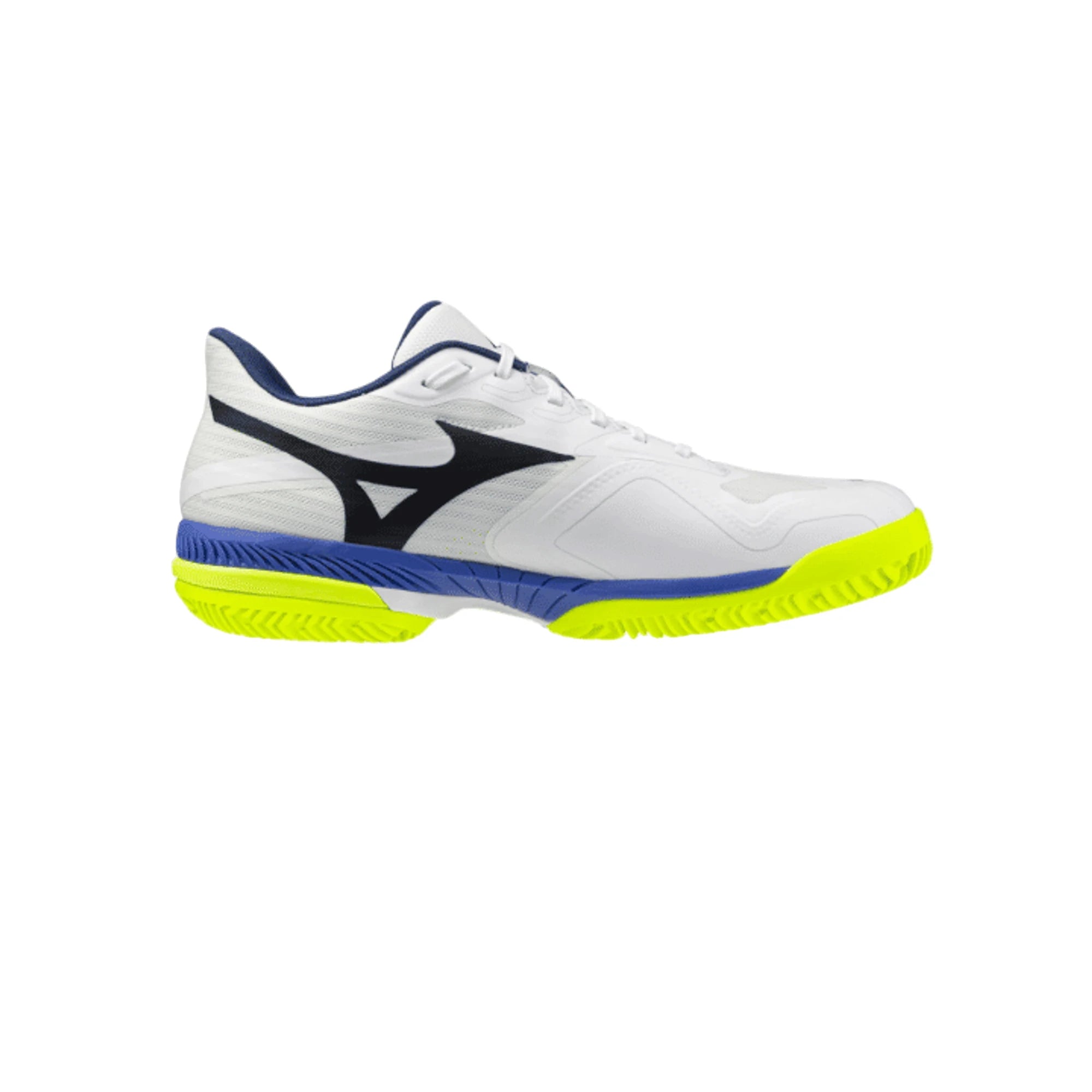 Mizuno Wave Exceed Court CC Scarpe Tennis Uomo Bianche Blu