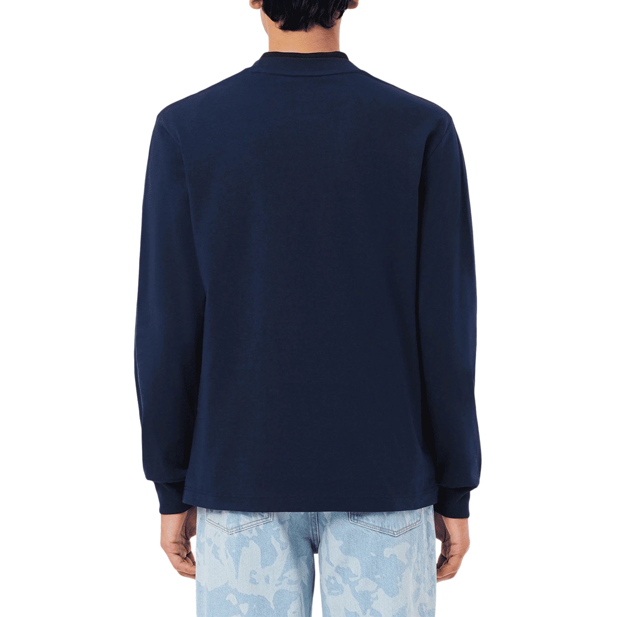 LACOSTE T-shirt Girocollo Basic TH7307 Uomo Blu