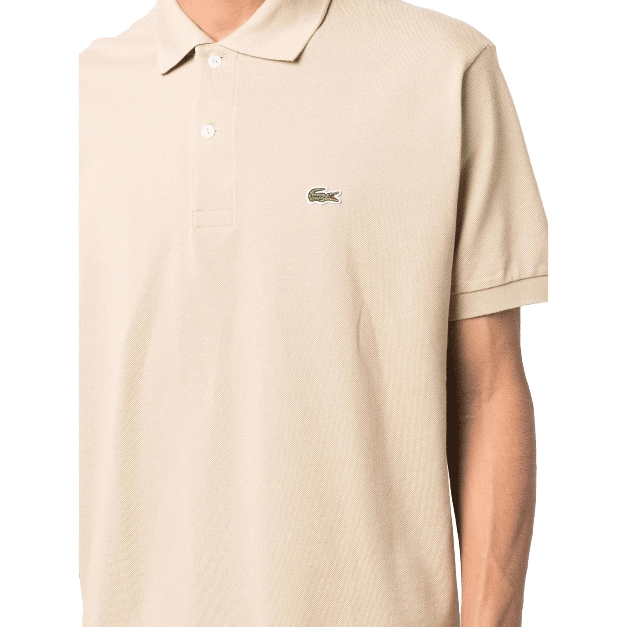 LACOSTE Polo Beige Regular Fit Uomo