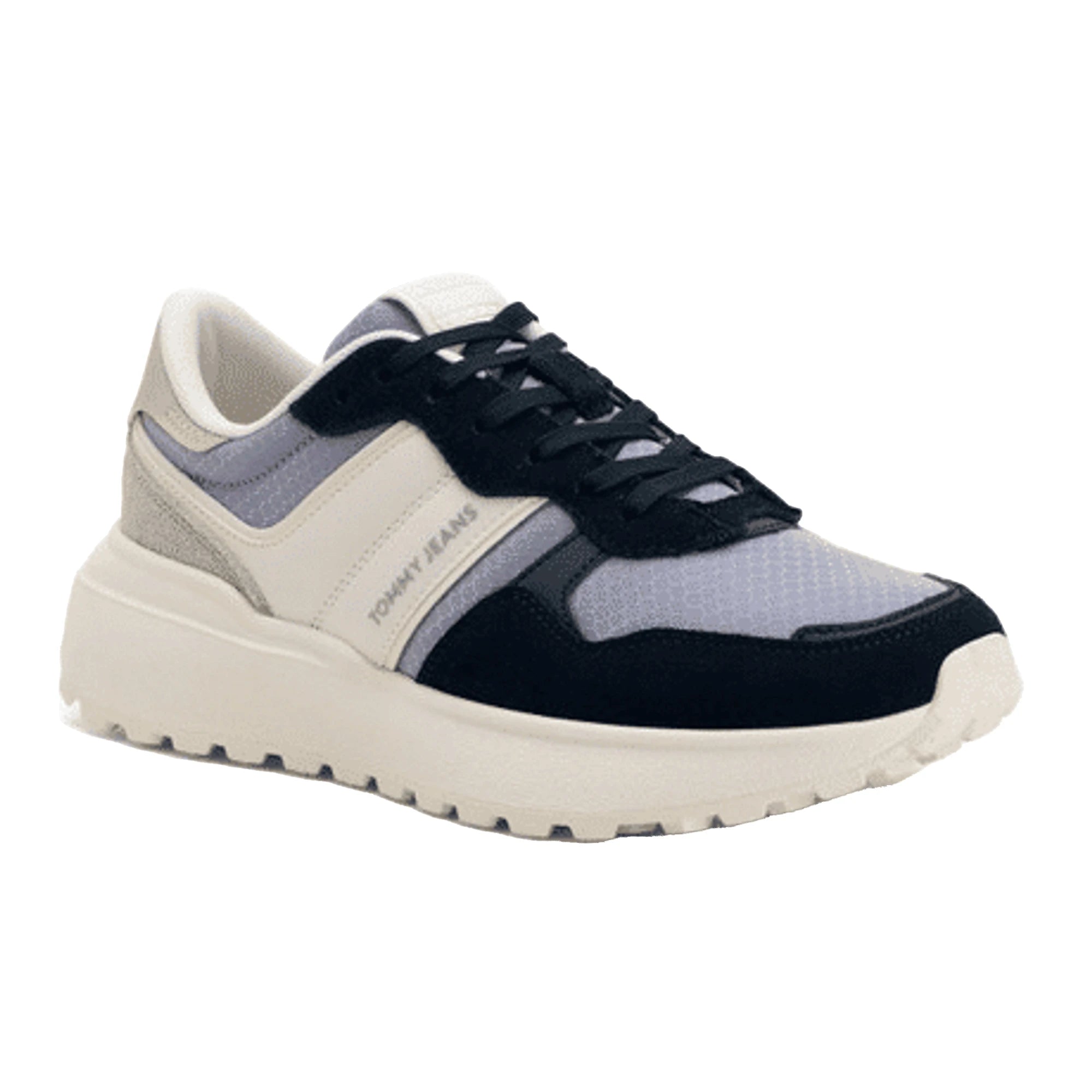 TOMMY HILFIGER Sneaker Cleated Runner Suede Mix Donna