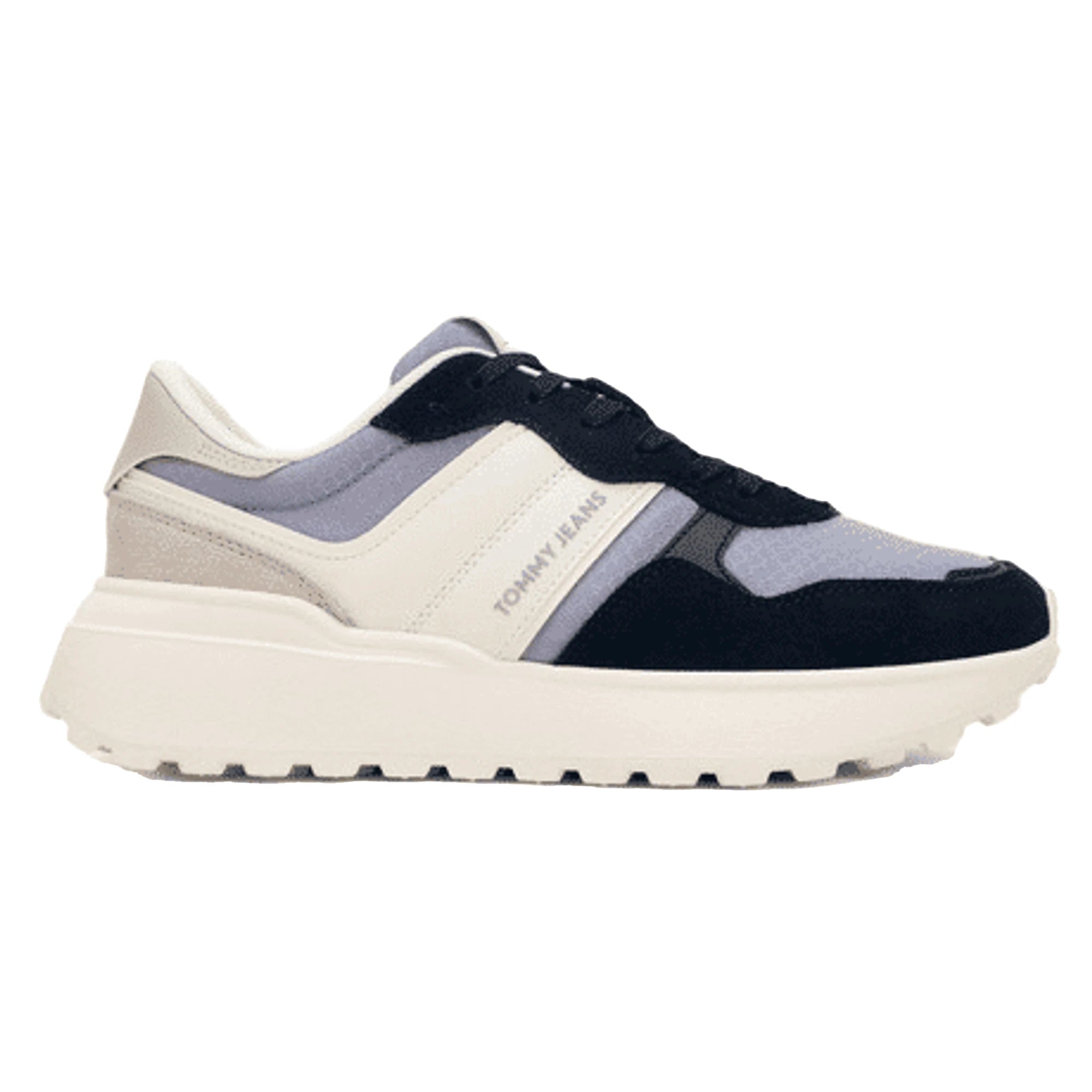 TOMMY HILFIGER Sneaker Cleated Runner Suede Mix Donna