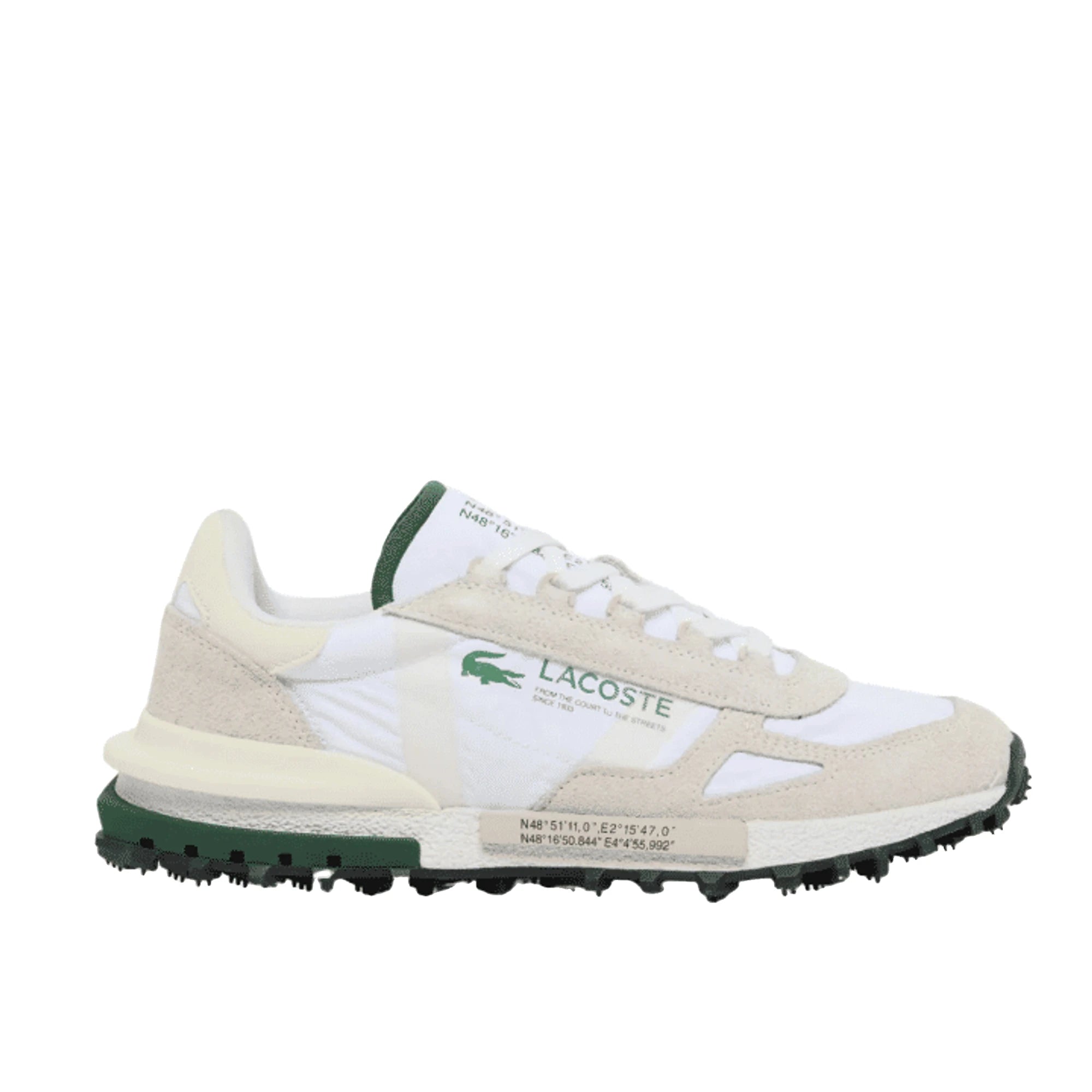 LACOSTE Scarpe Elite Active Nylon Camoscio Uomo
