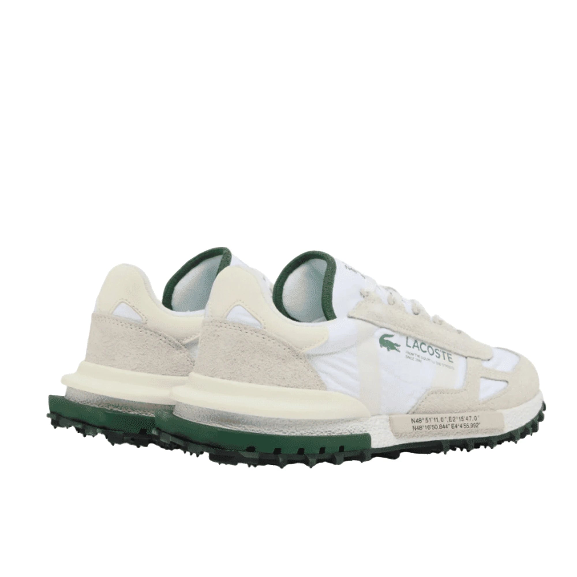 LACOSTE Scarpe Elite Active Nylon Camoscio Uomo