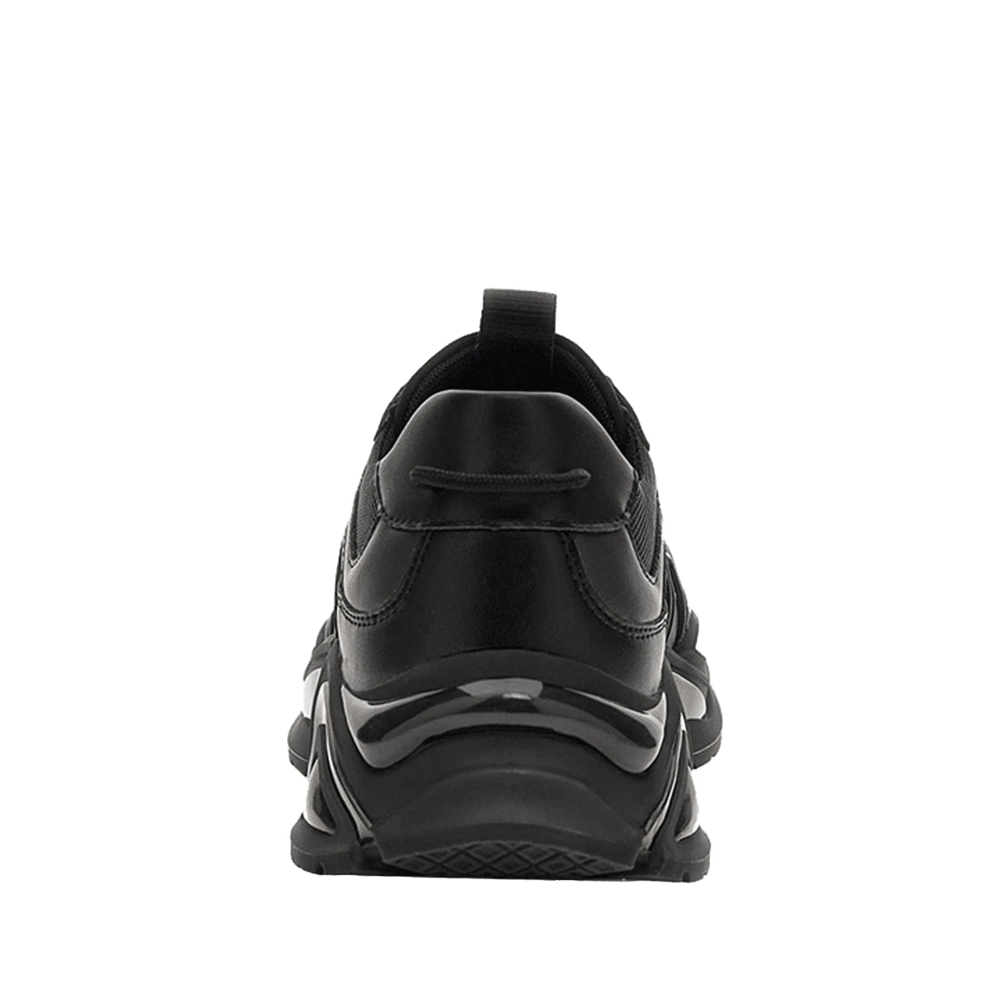 GUESS Sneaker Belluno Misto Pelle Nera Uomo