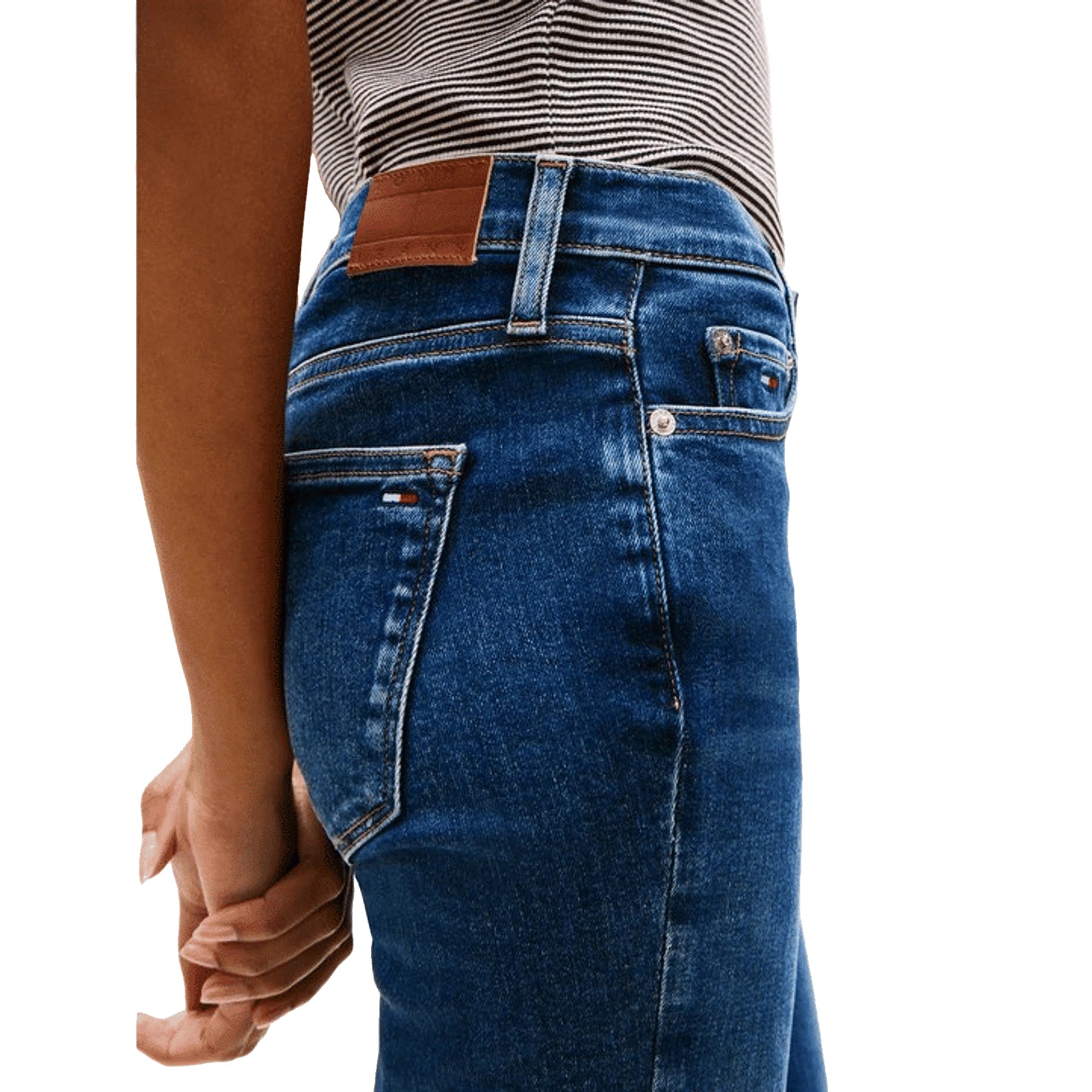 TOMMY HILFIGER Skinny Jeans Slim Cotone