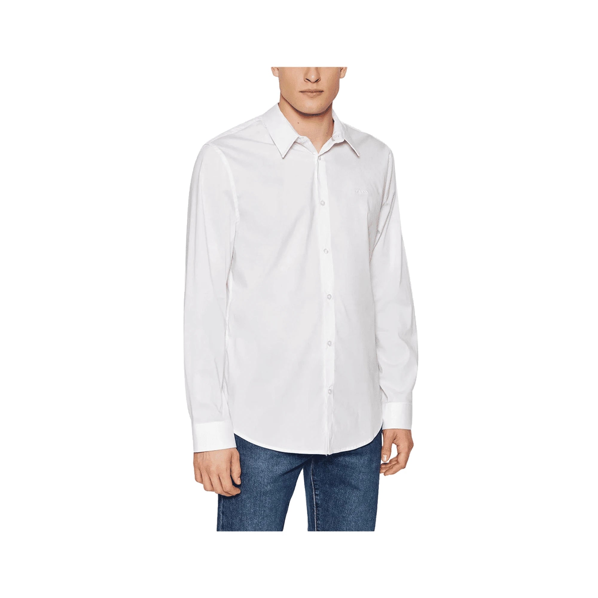 Camicia Uomo Basic Sunset Bianca
