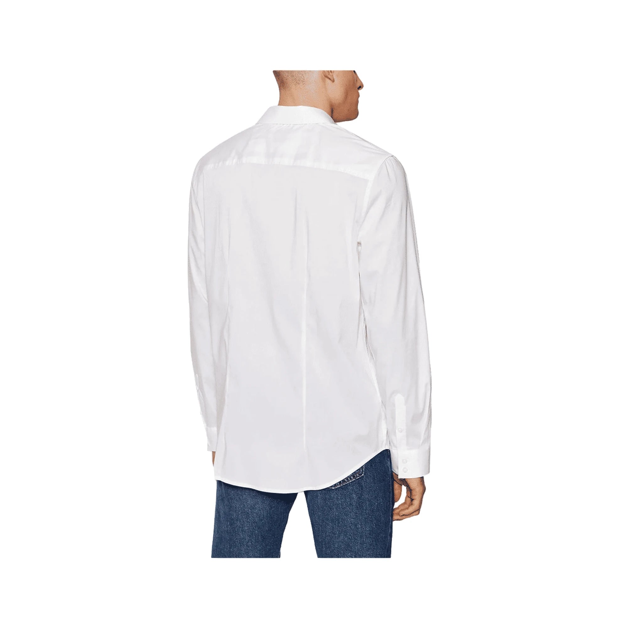 Camicia Uomo Basic Sunset Bianca