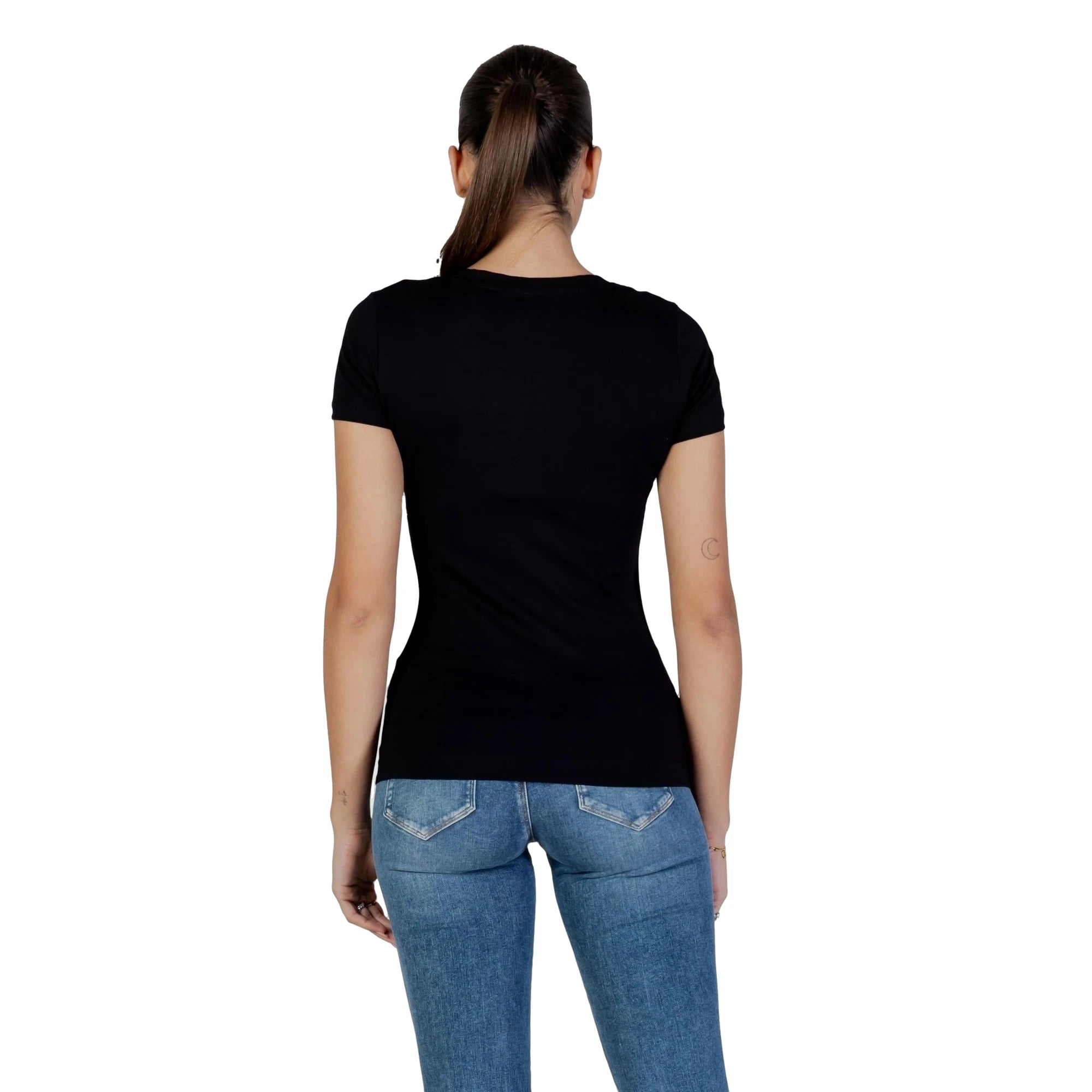 T-shirt Nera SS CN LEO TRIANGLE TEE